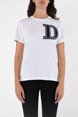 DONDUP t-shirt in jersey di cotone