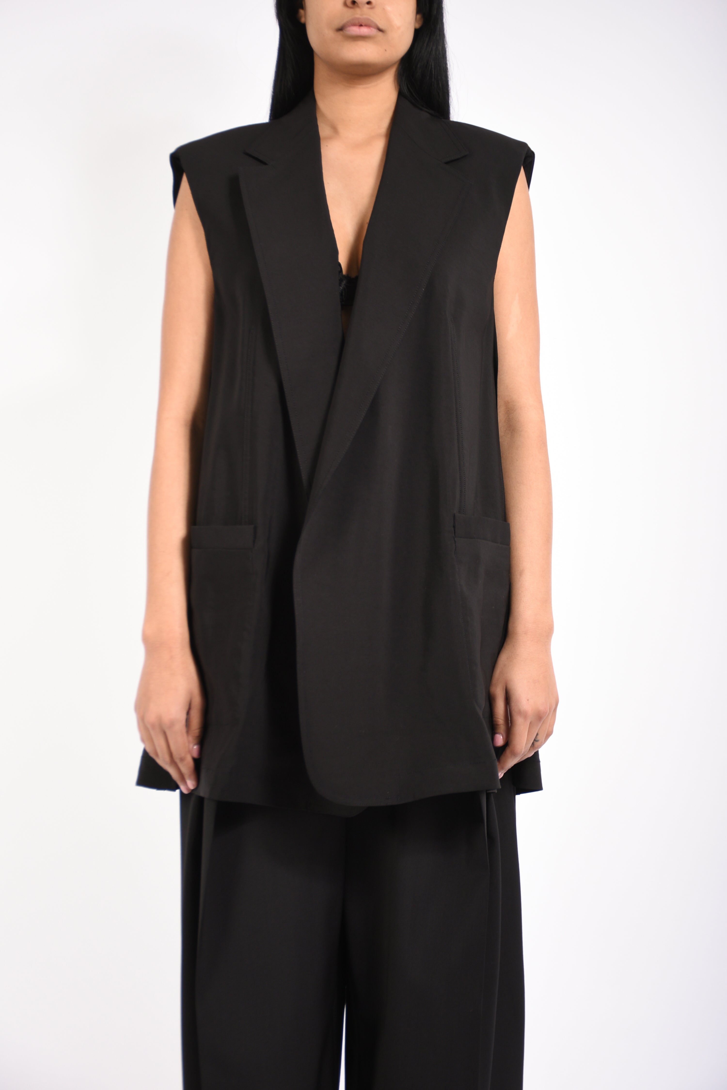 gilet in viscosa maggio