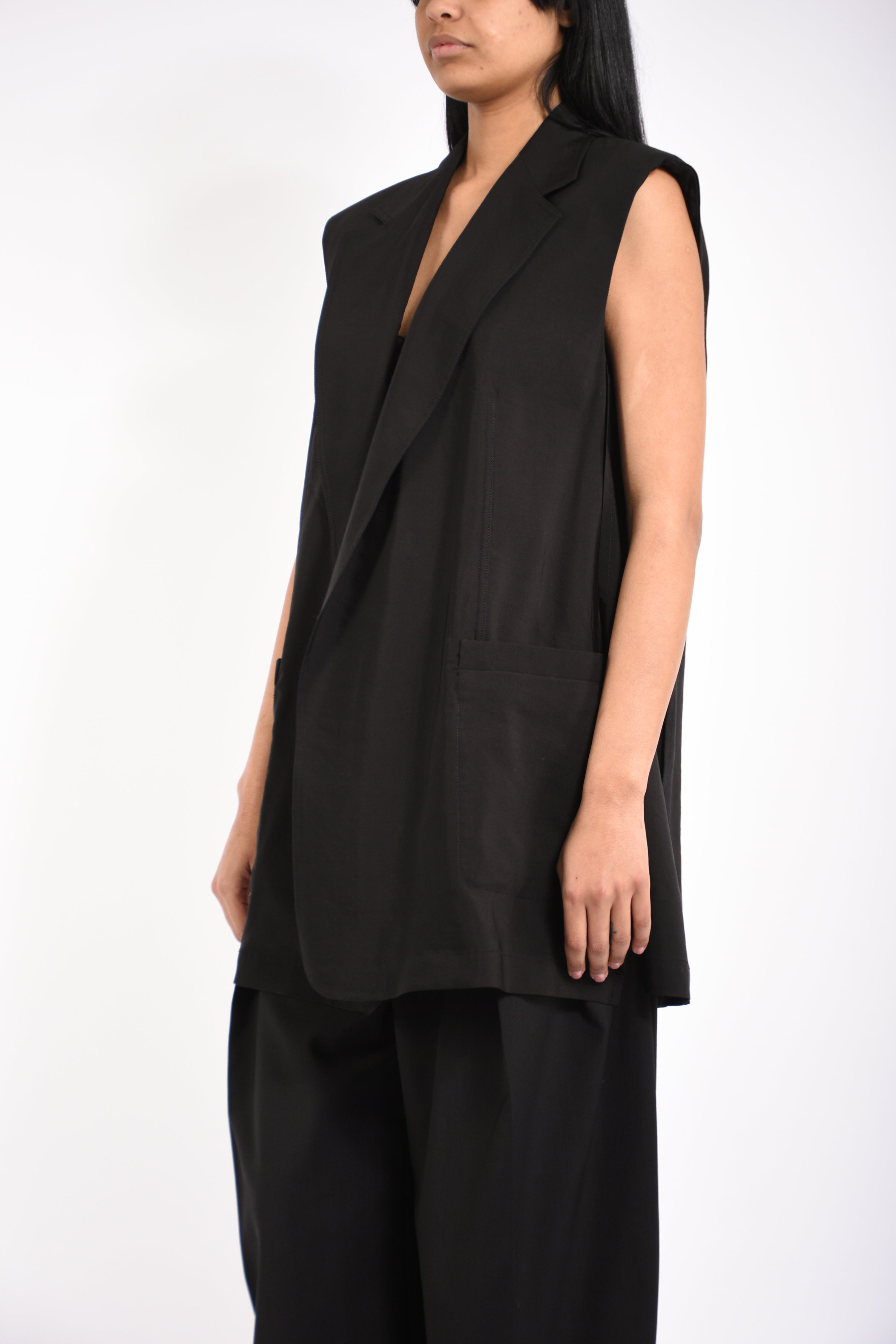 gilet in viscosa maggio