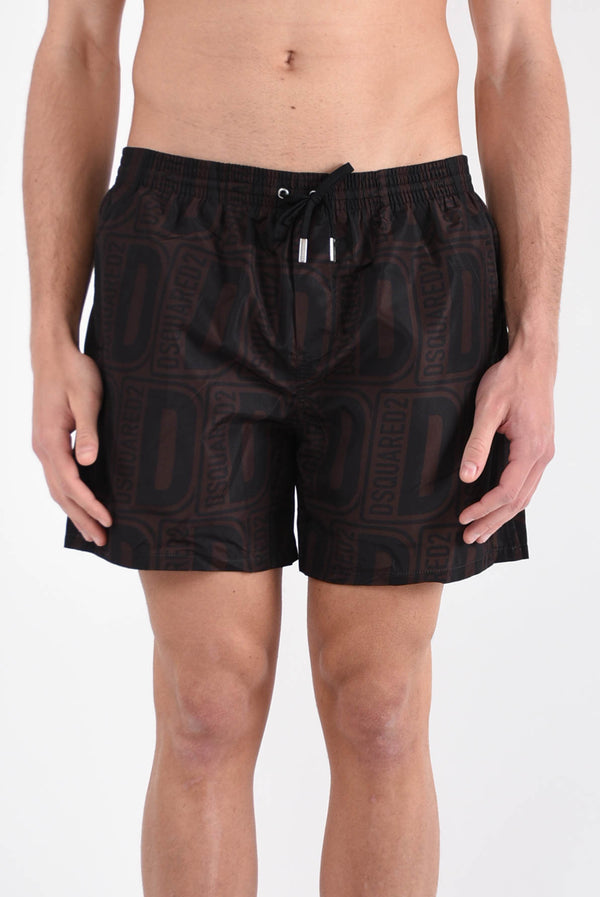 DSQUARED2 Costume boxer logato