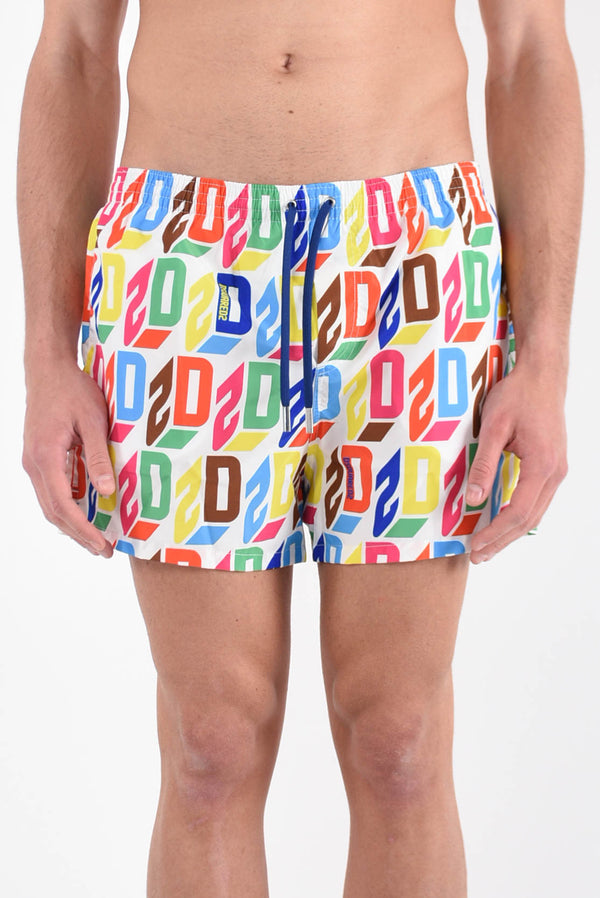 DSQUARED2 Costume boxer logato