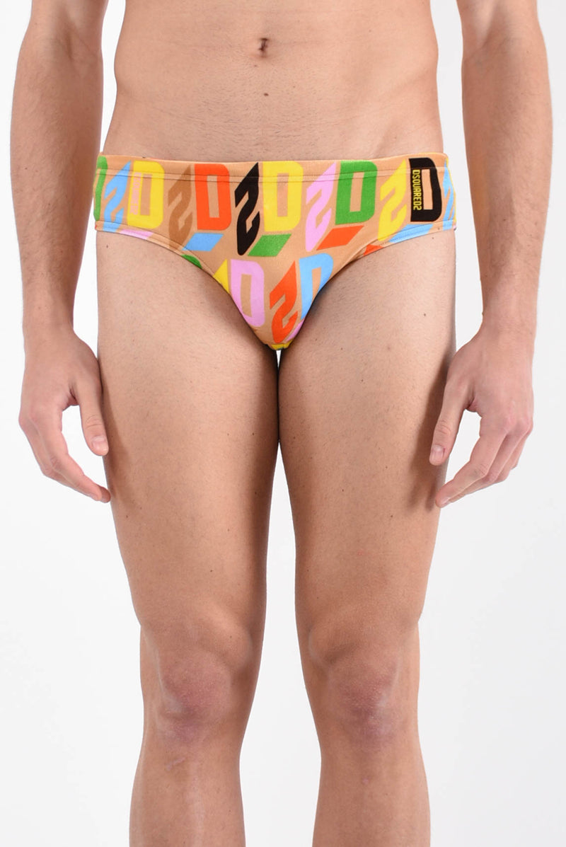 DSQUARED2 Costume slip logato