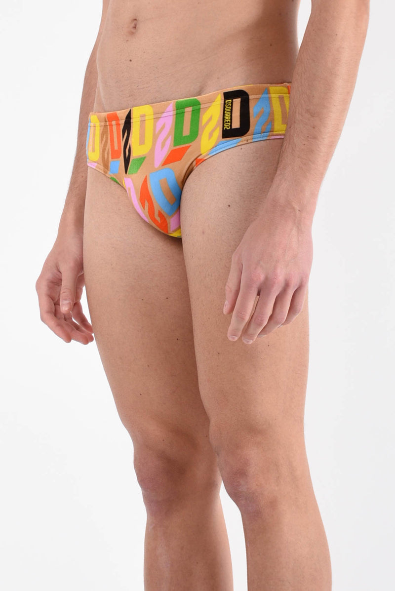 DSQUARED2 Costume slip logato