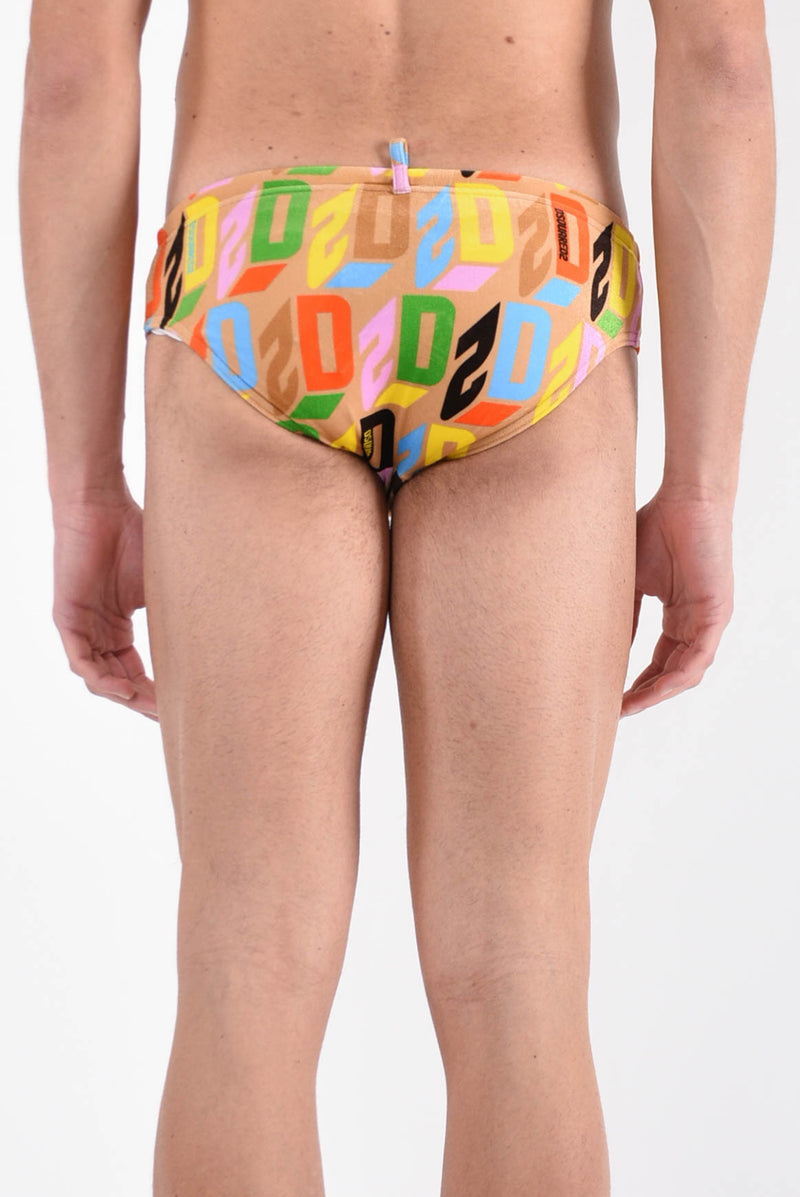 DSQUARED2 Costume slip logato