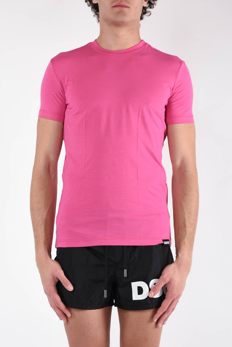 DSQUARED T-shirt con logo in cotone