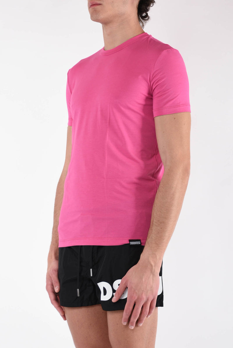 DSQUARED T-shirt con logo in cotone