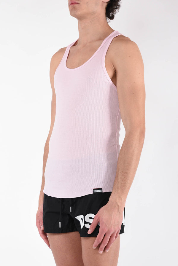 DSQUARED Canotta a costine