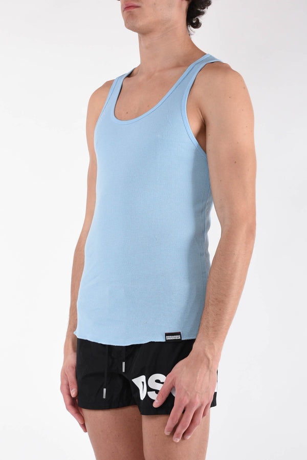 DSQUARED Canotta a costine