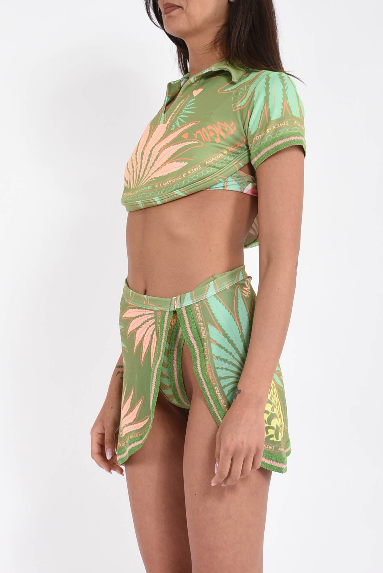 t-shirt cropped fantasia