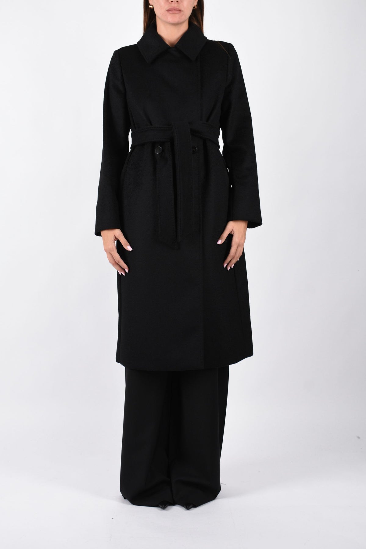 Cappotto doppiopetto in lana BCOLLAG 2626016061600