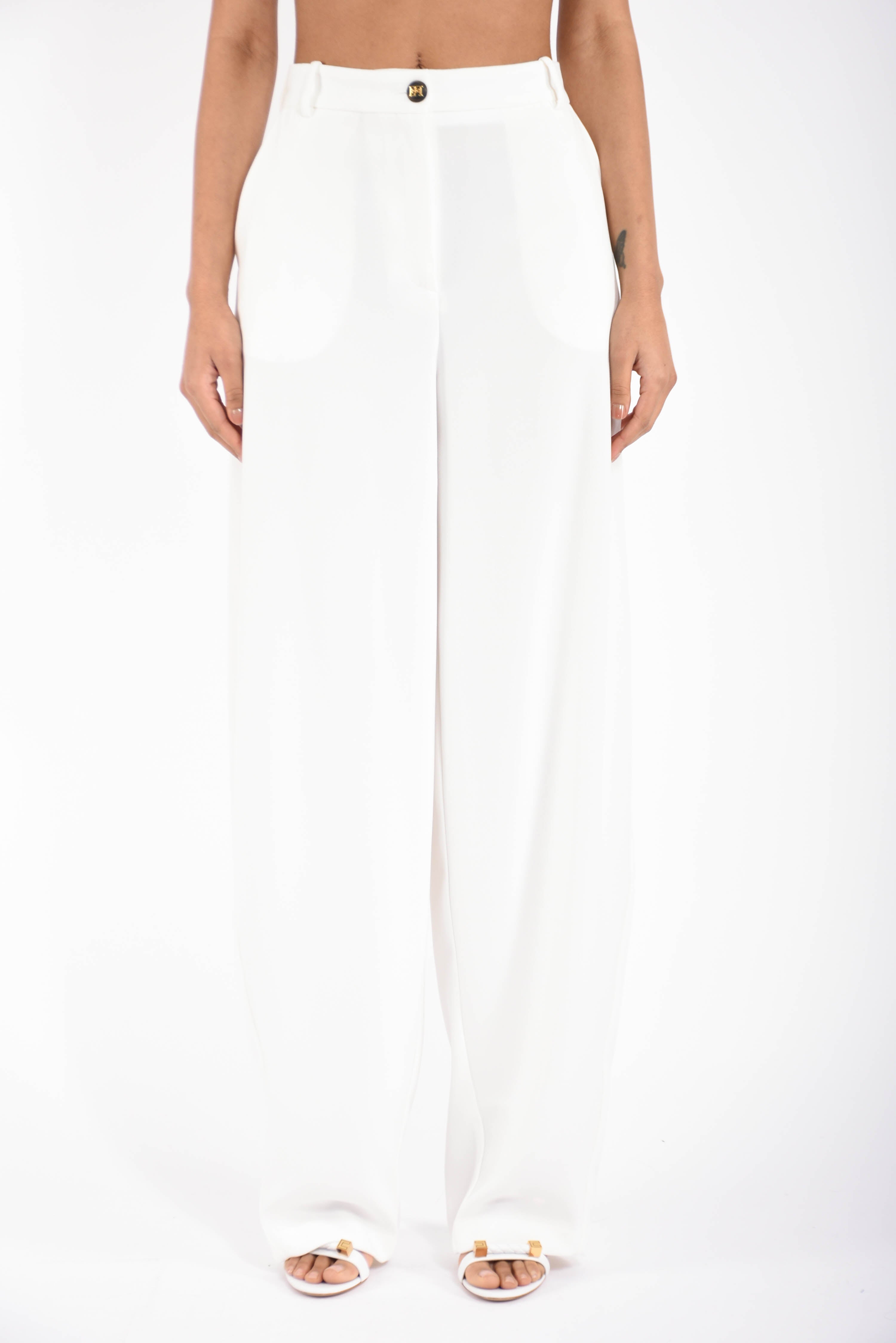 Pantaloni in crêpe leggero