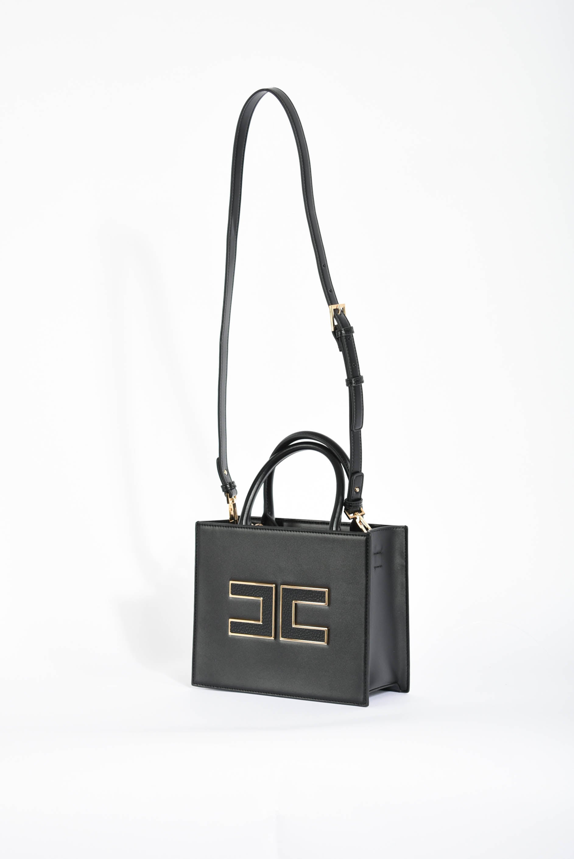 borsa shopper piccola con logo