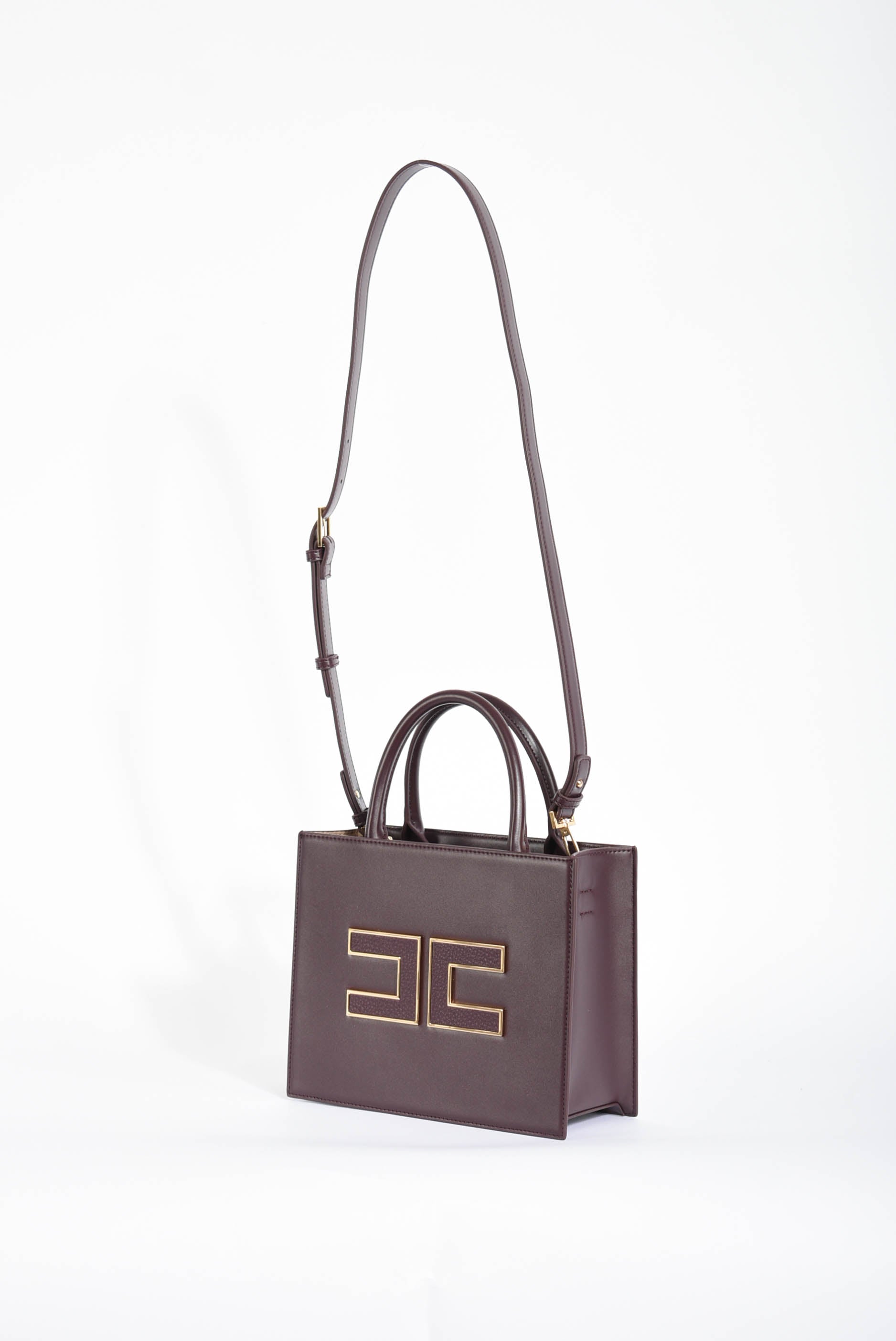 borsa shopper piccola con logo