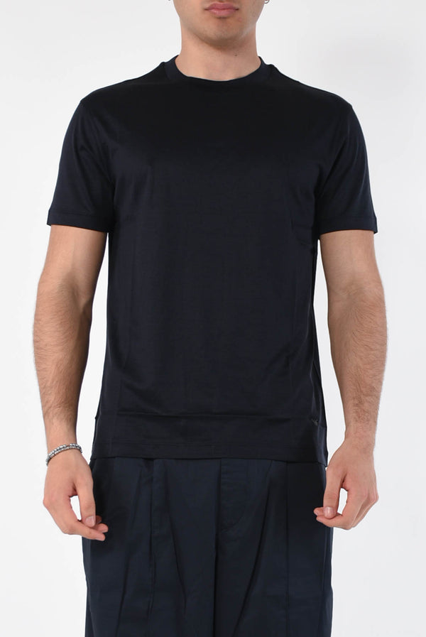 EMPORIO ARMANI T-shirt in lyocell