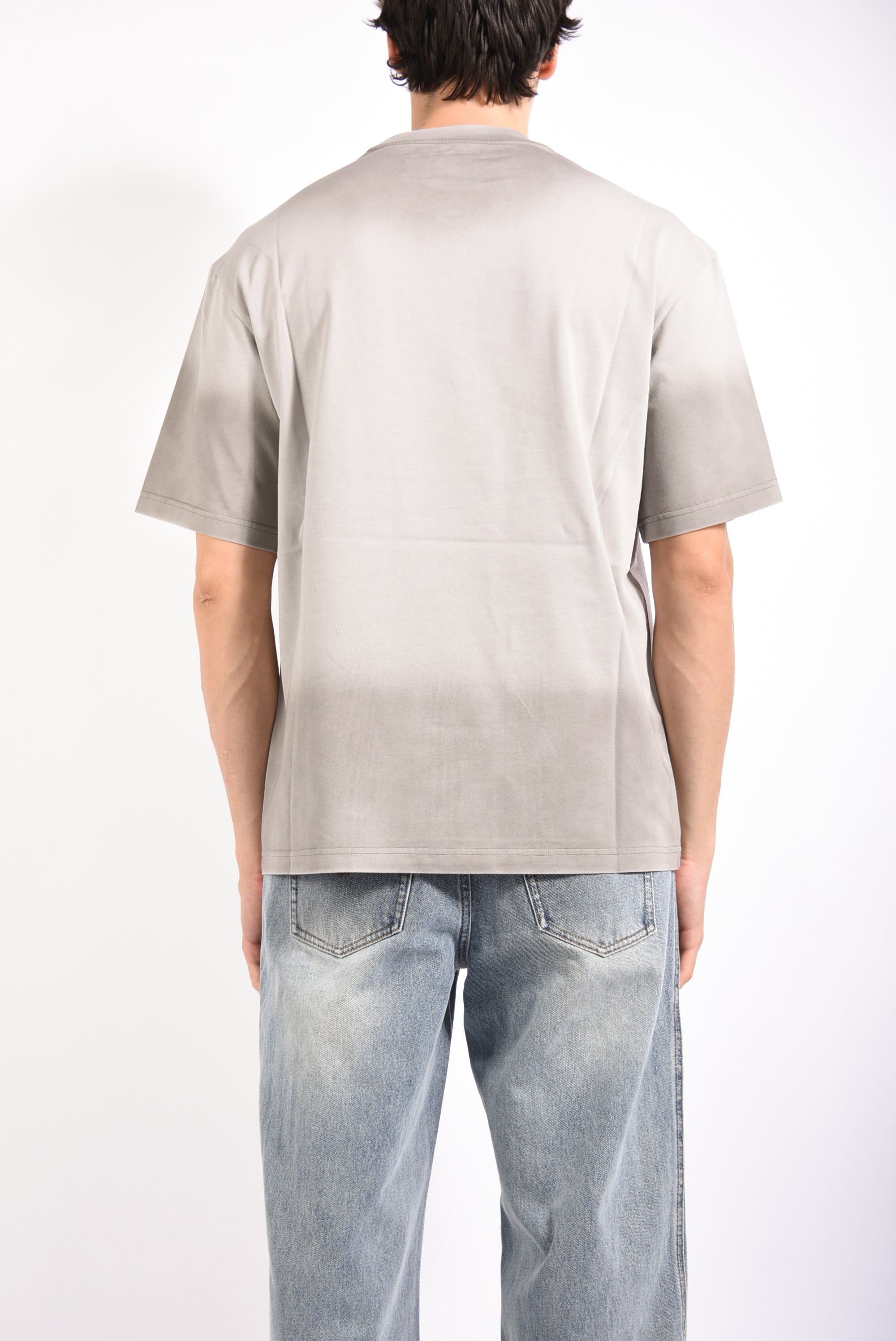 t-shirt in cotone con logo