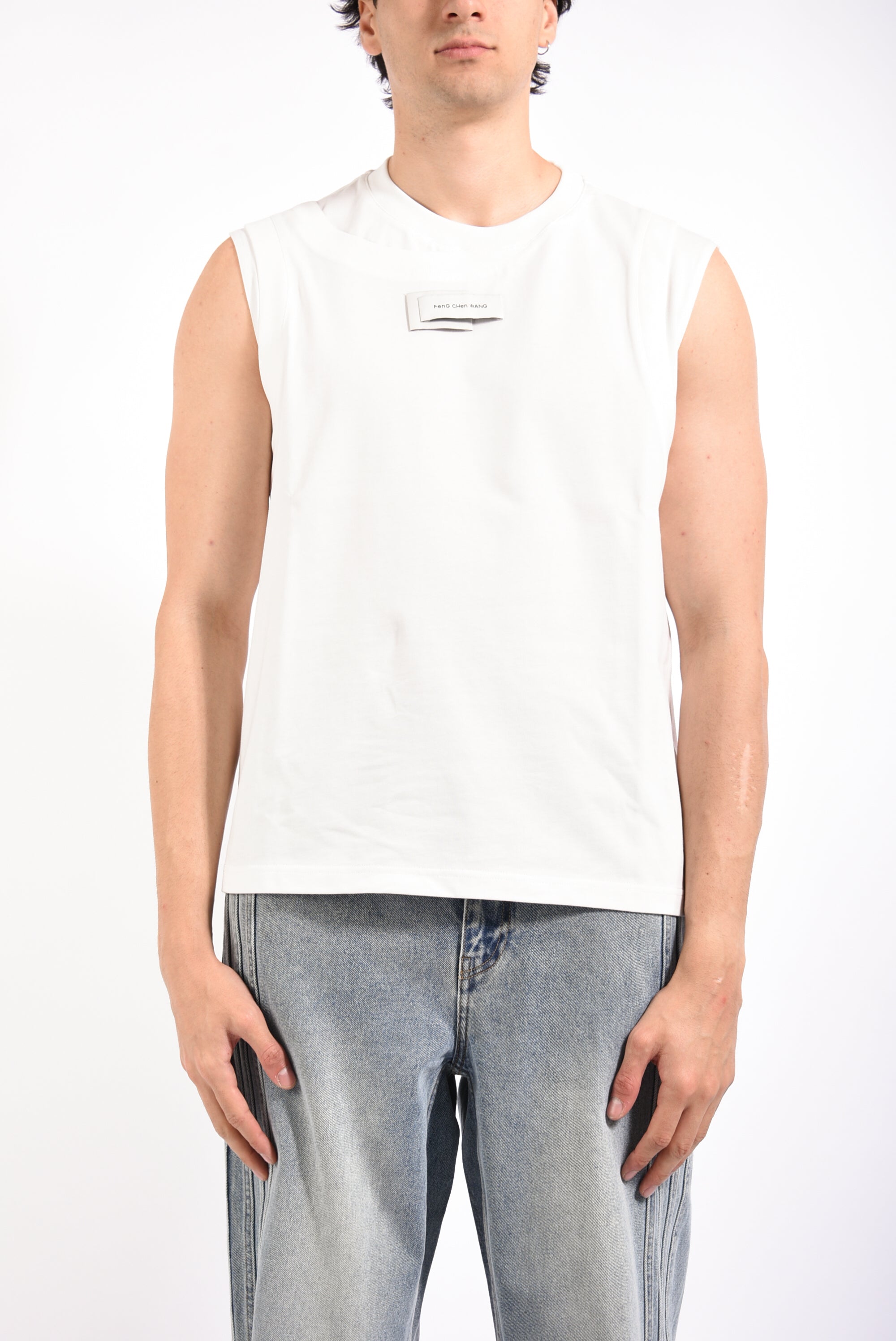 t-shirt a gilet 2 in 1