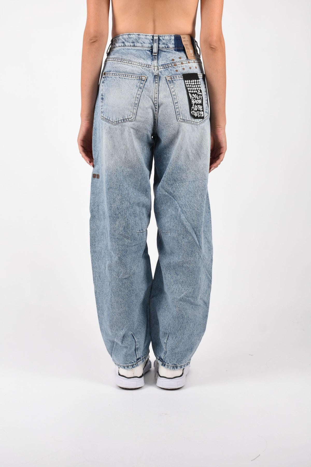 JEANS BARREL JEAN FLIGHT BLUE WPF26DJ014