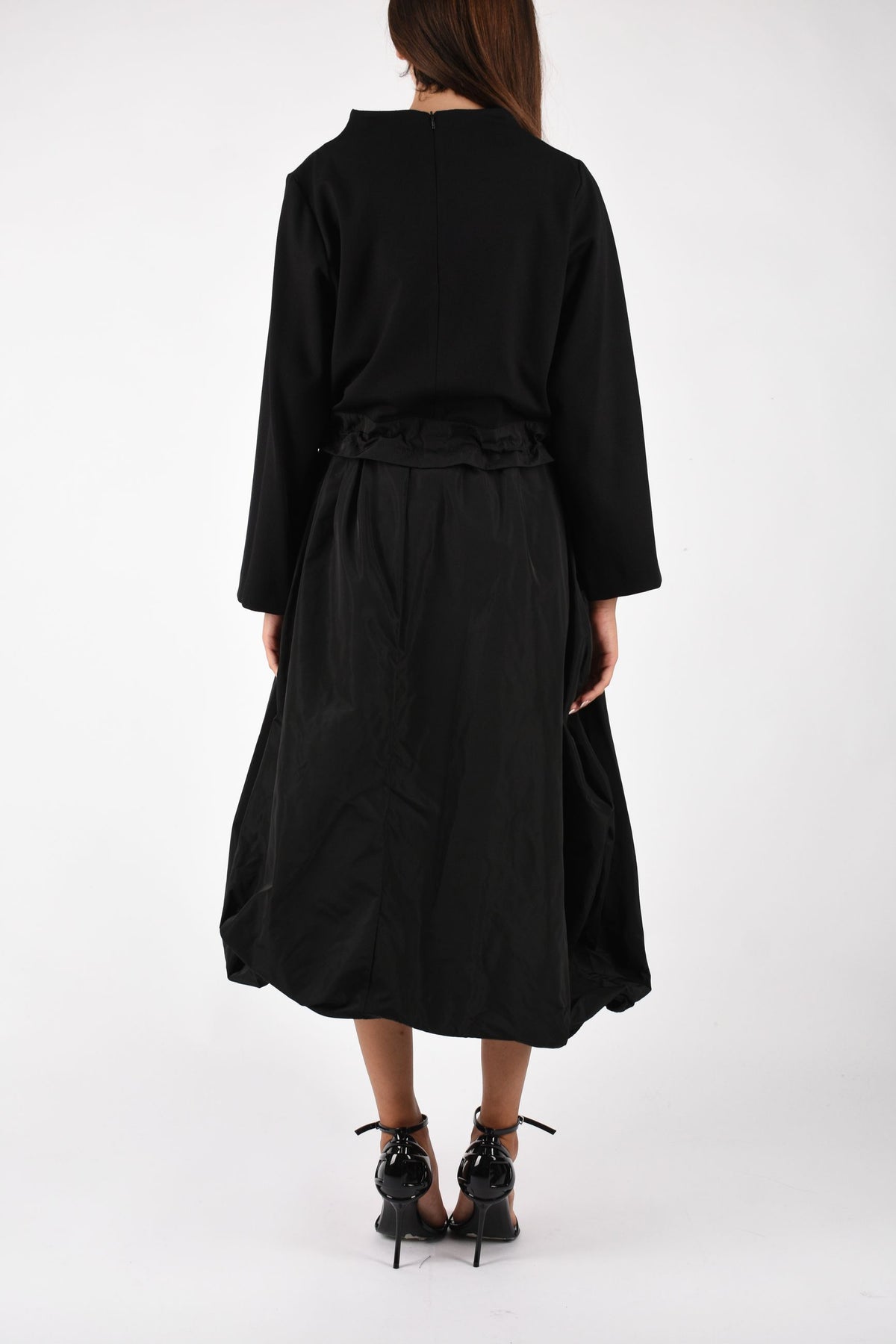 ABITO LUNGO IN TAFFETA