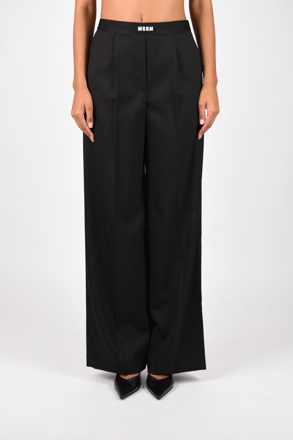 Pantaloni con banda logo 4141MDP14267617