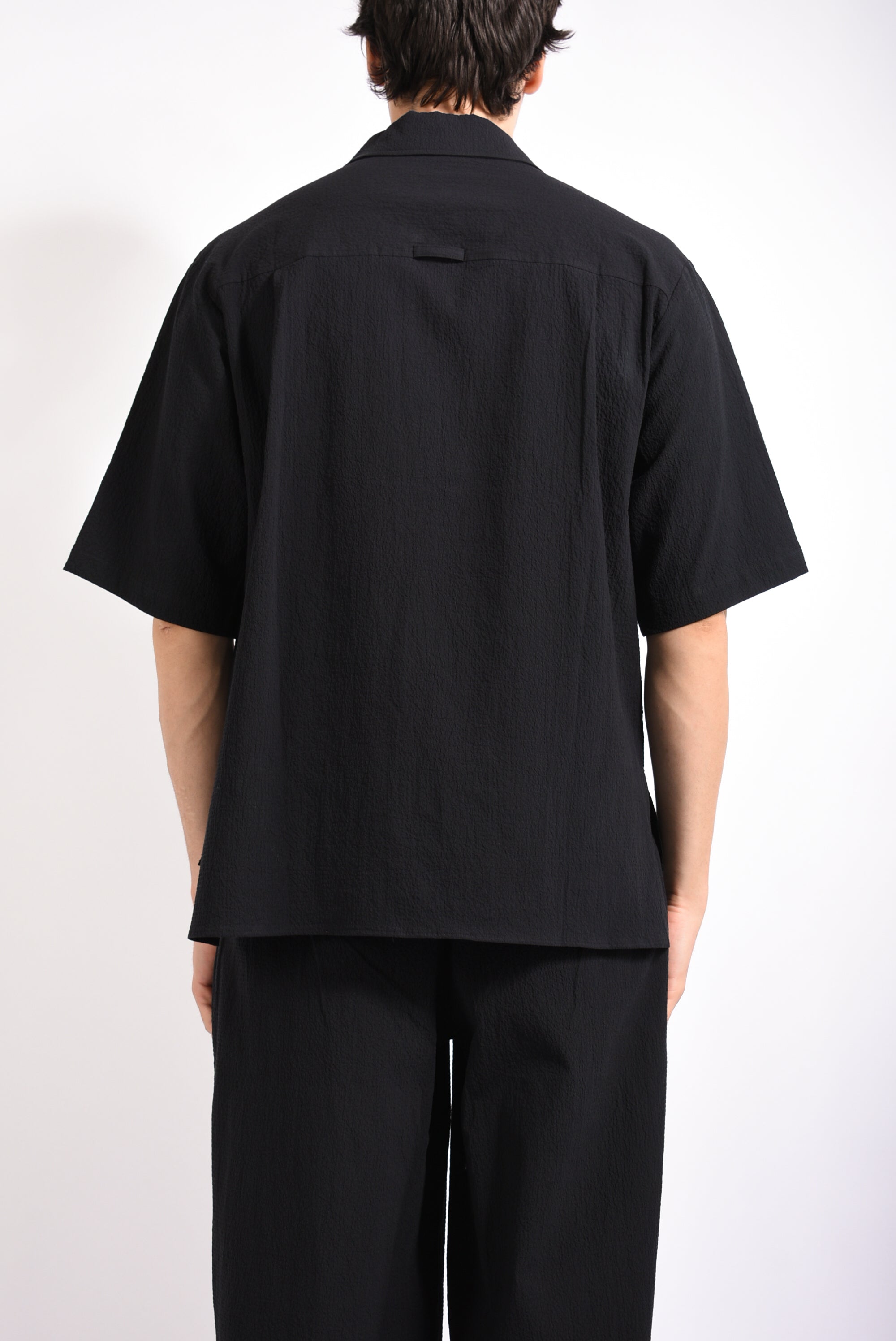 Polo camicia in crepe