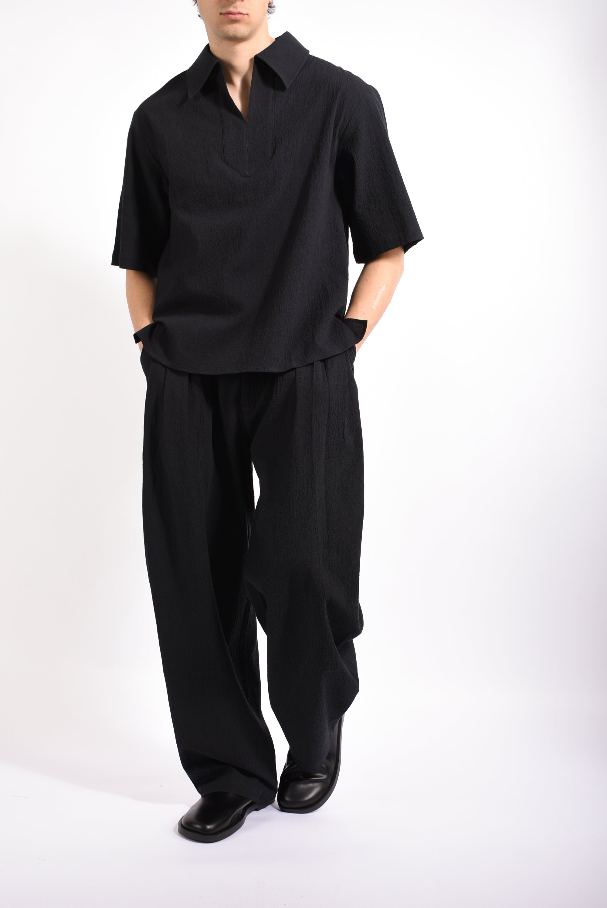 Pantaloni ballon in crepe
