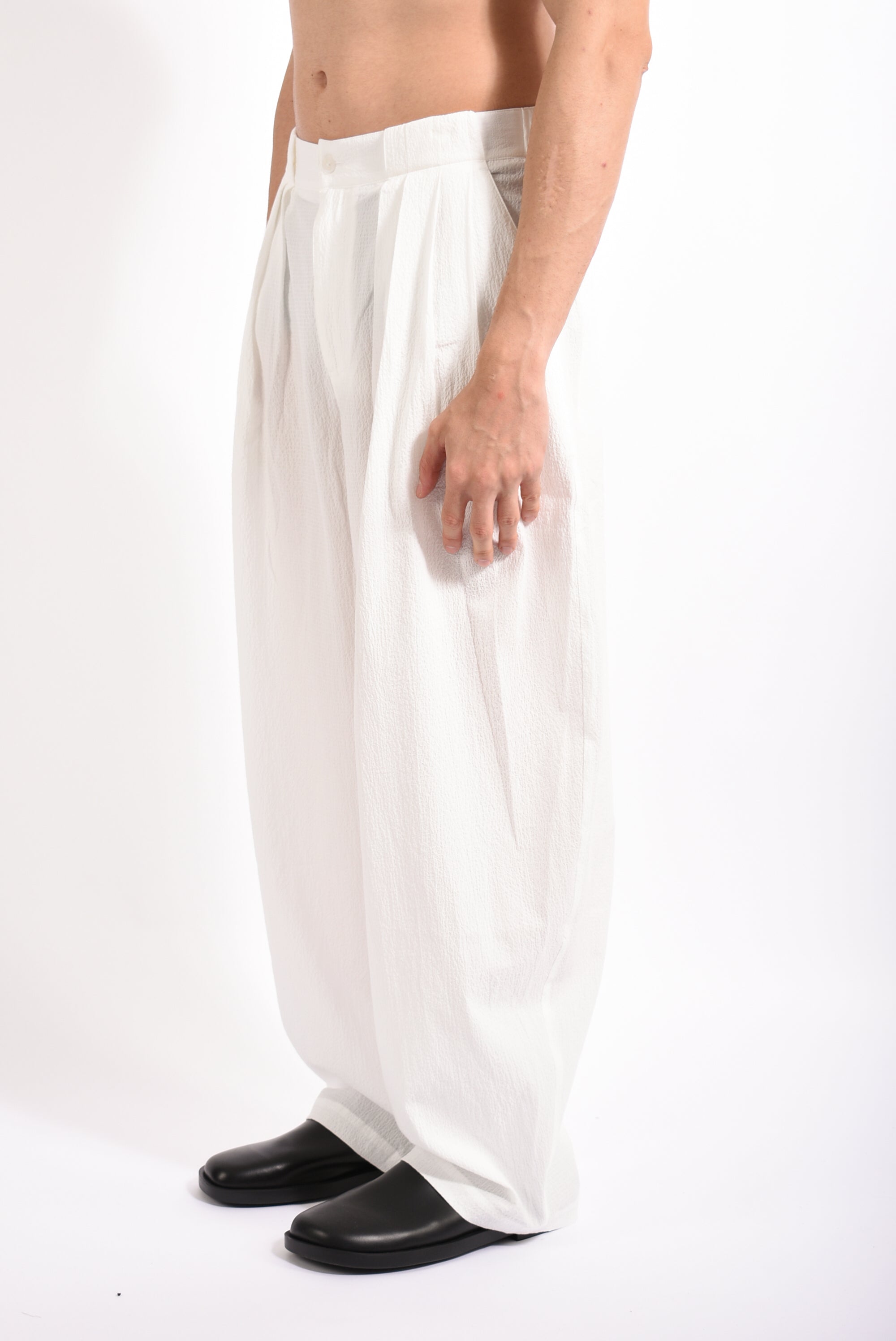 Pantaloni ballon in crepe