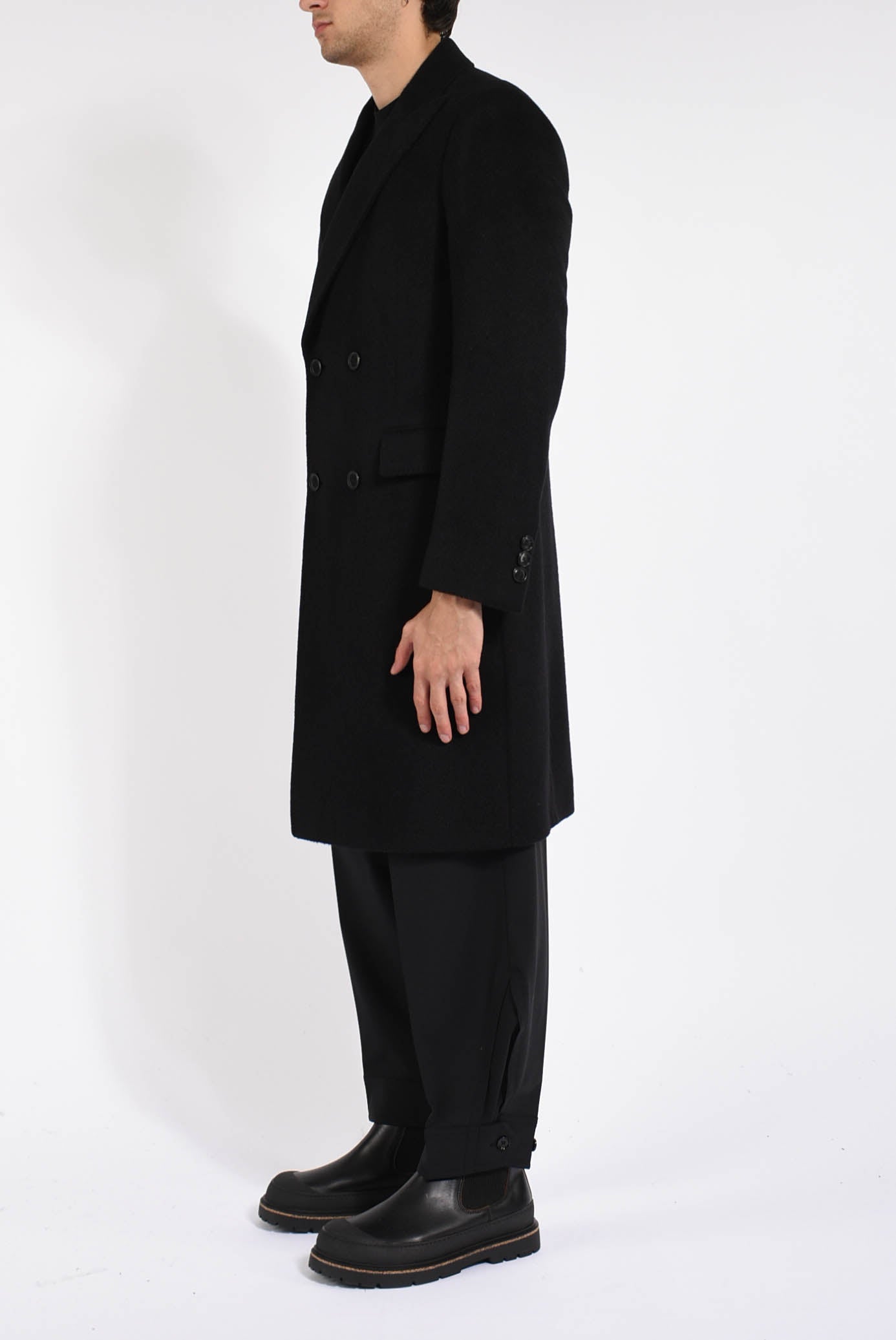 Cappotto in misto alpaca