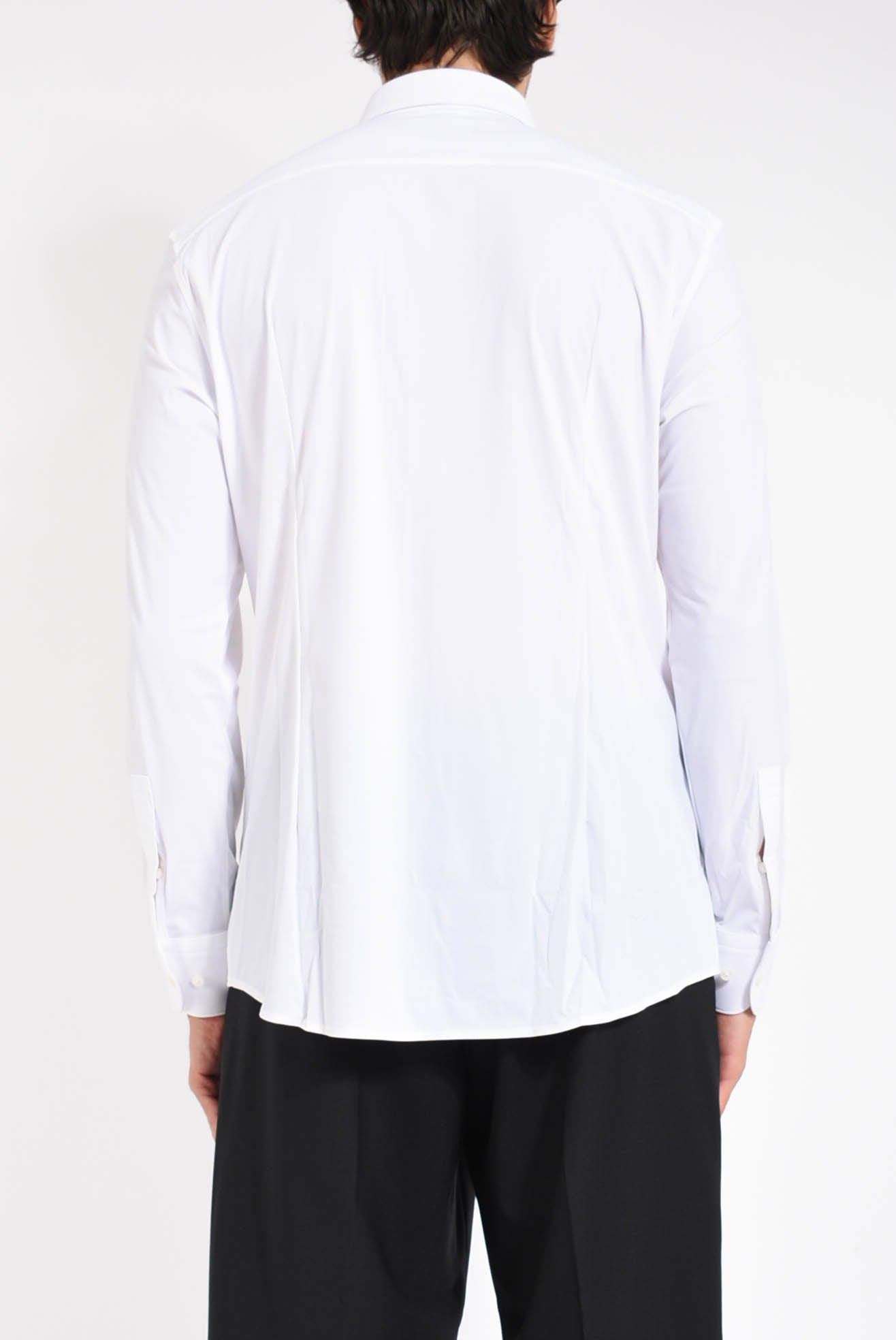 Camicia in jersey elasticizzato