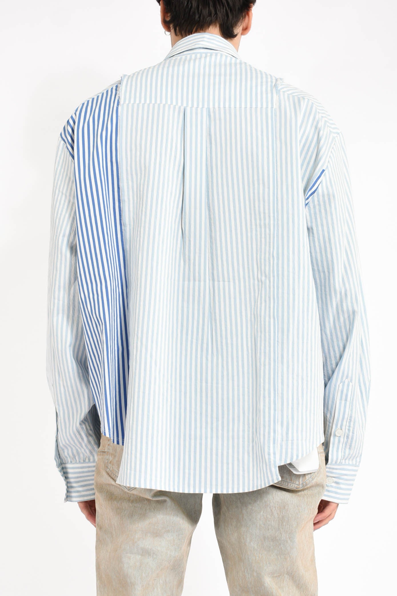 camicia Stripe Patches