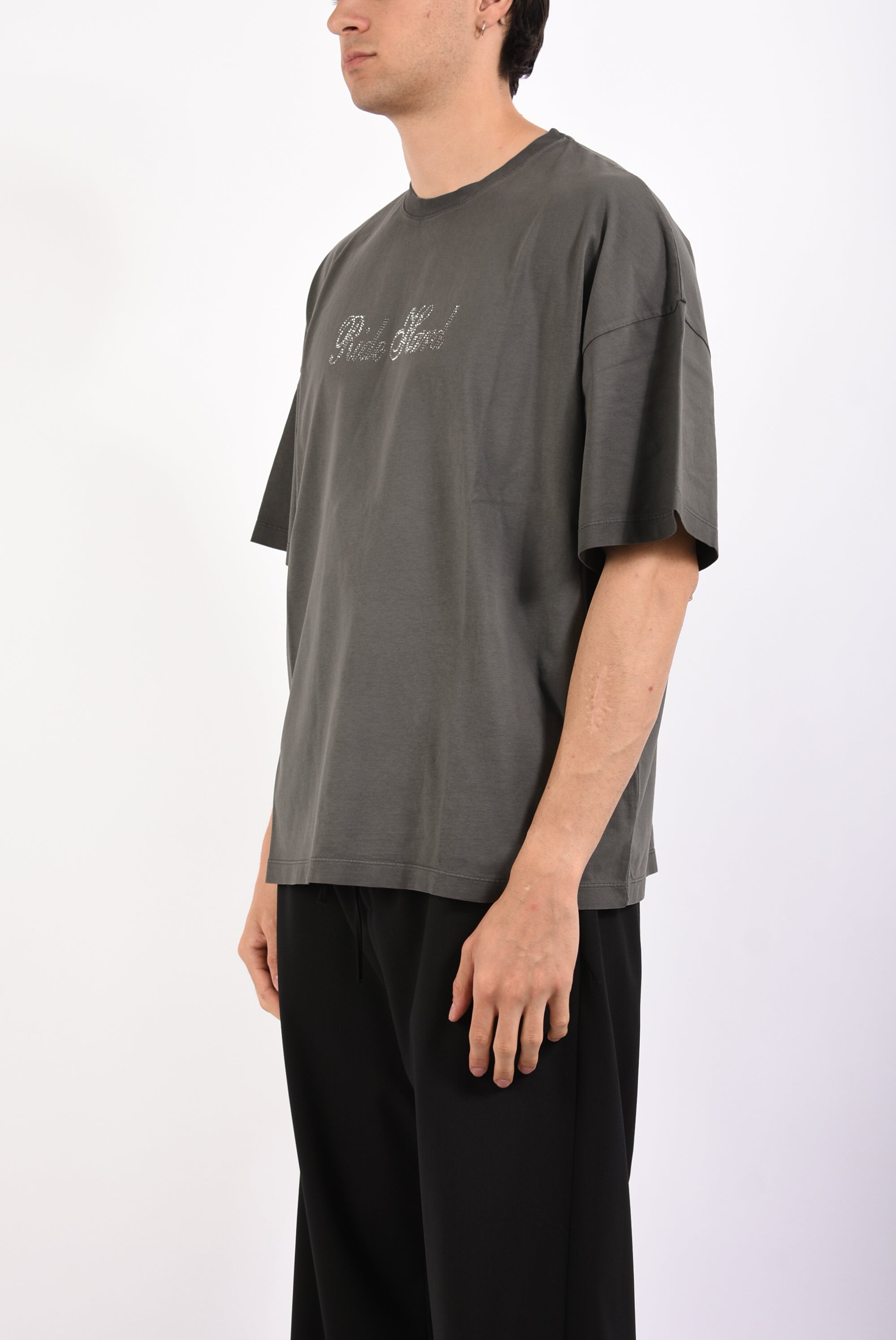 T-shirt con strass