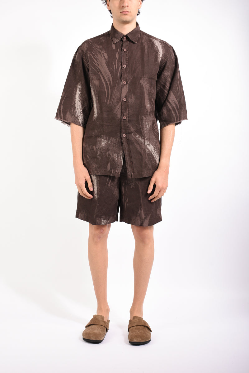 Bermuda fantasia PAJAMA in lino