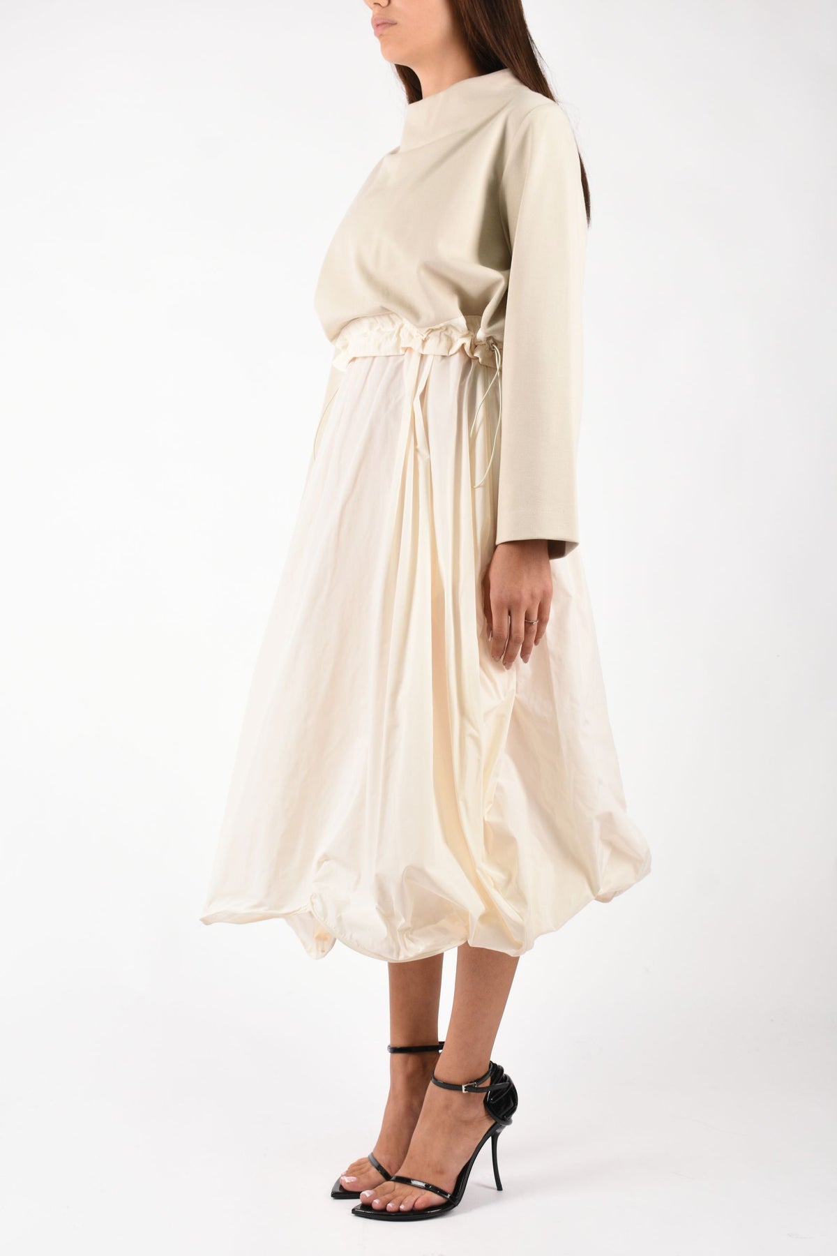 ABITO LUNGO IN TAFFETA