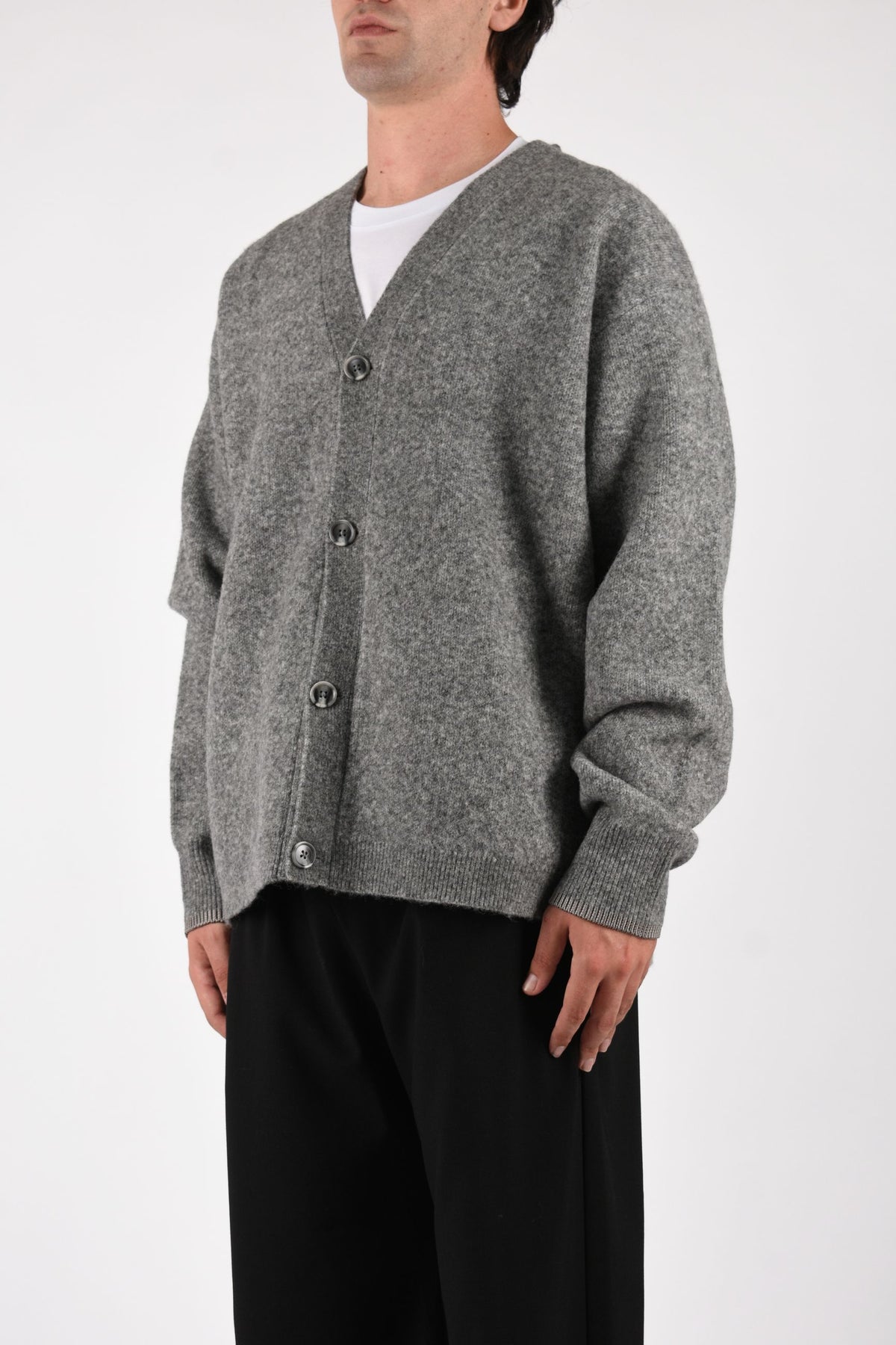 Cardigan in alpaca blend