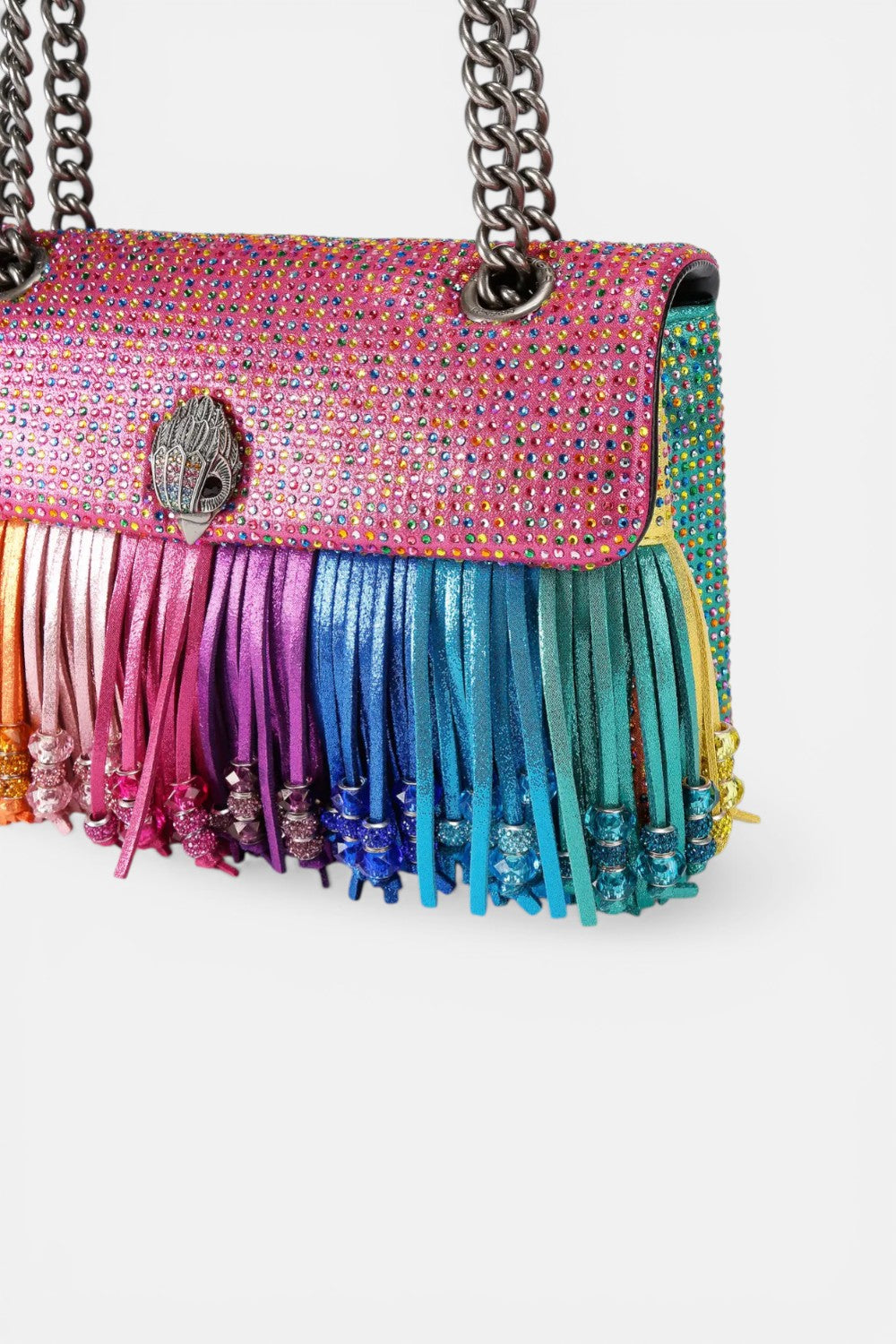borsa a tracolla kensington fringe