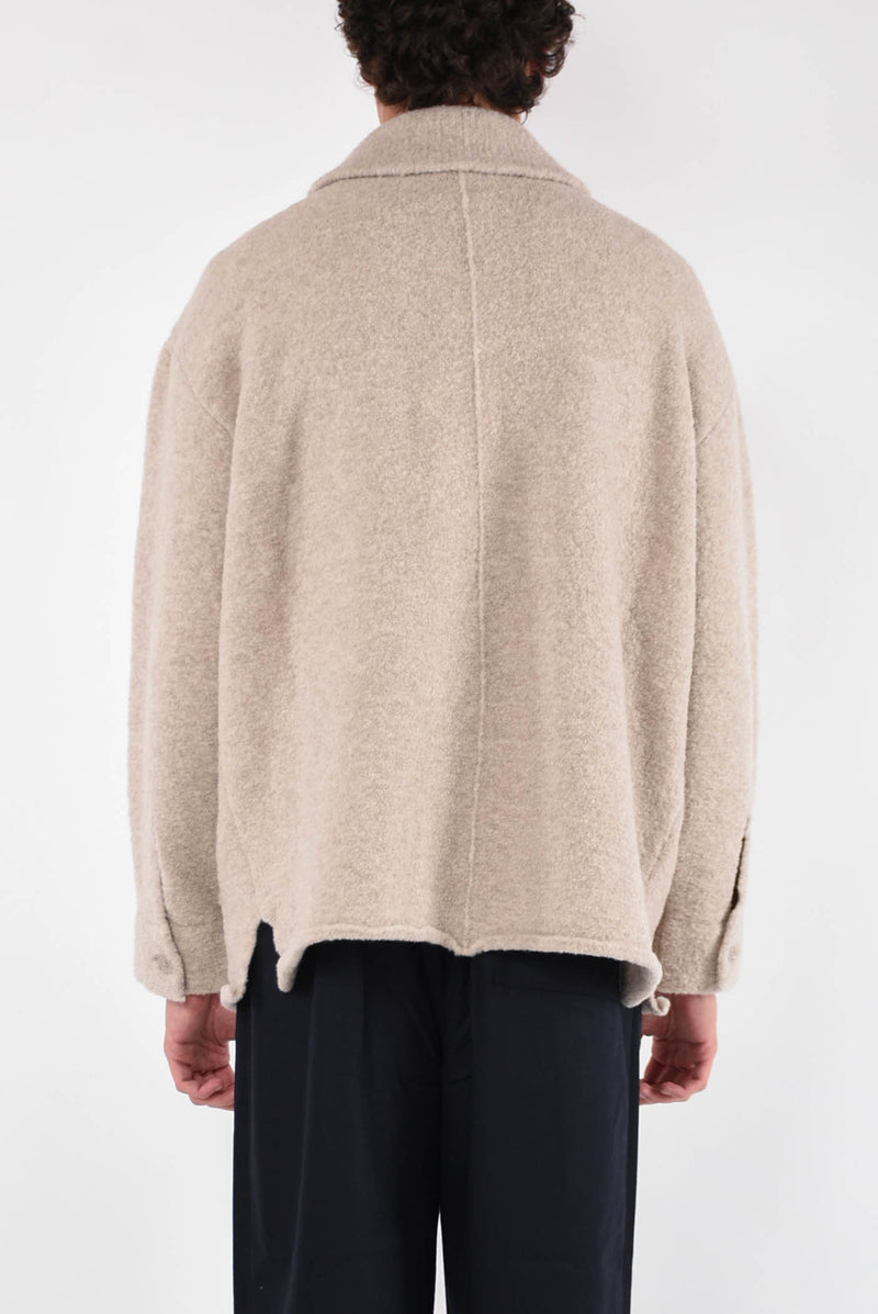 LANEUS Overshirt bouclè