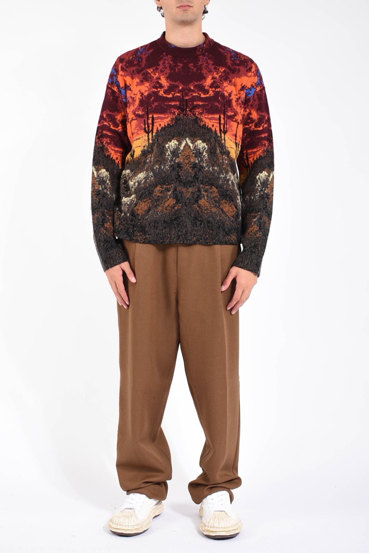 pantaloni in lana