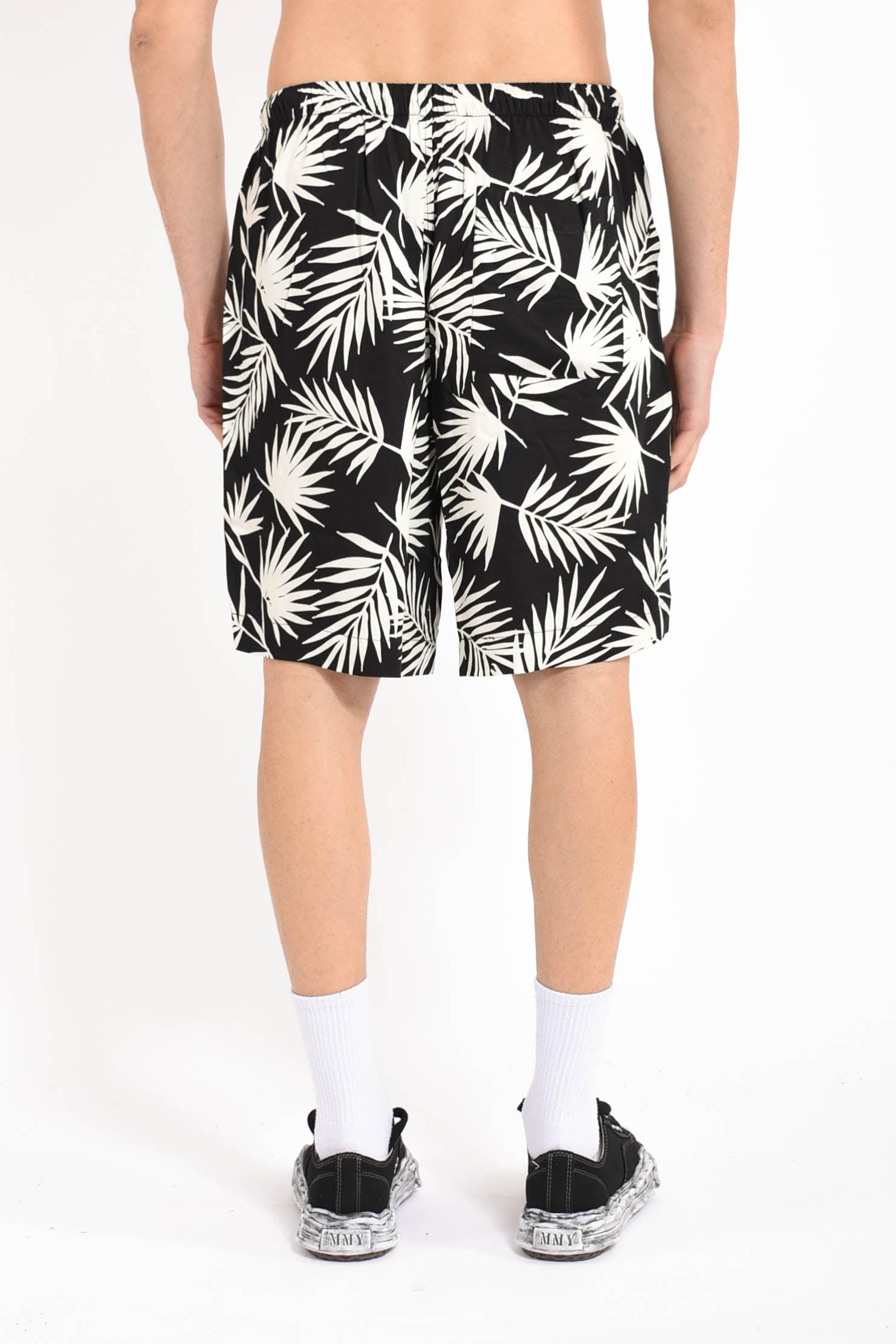 bermuda in viscosa stampata