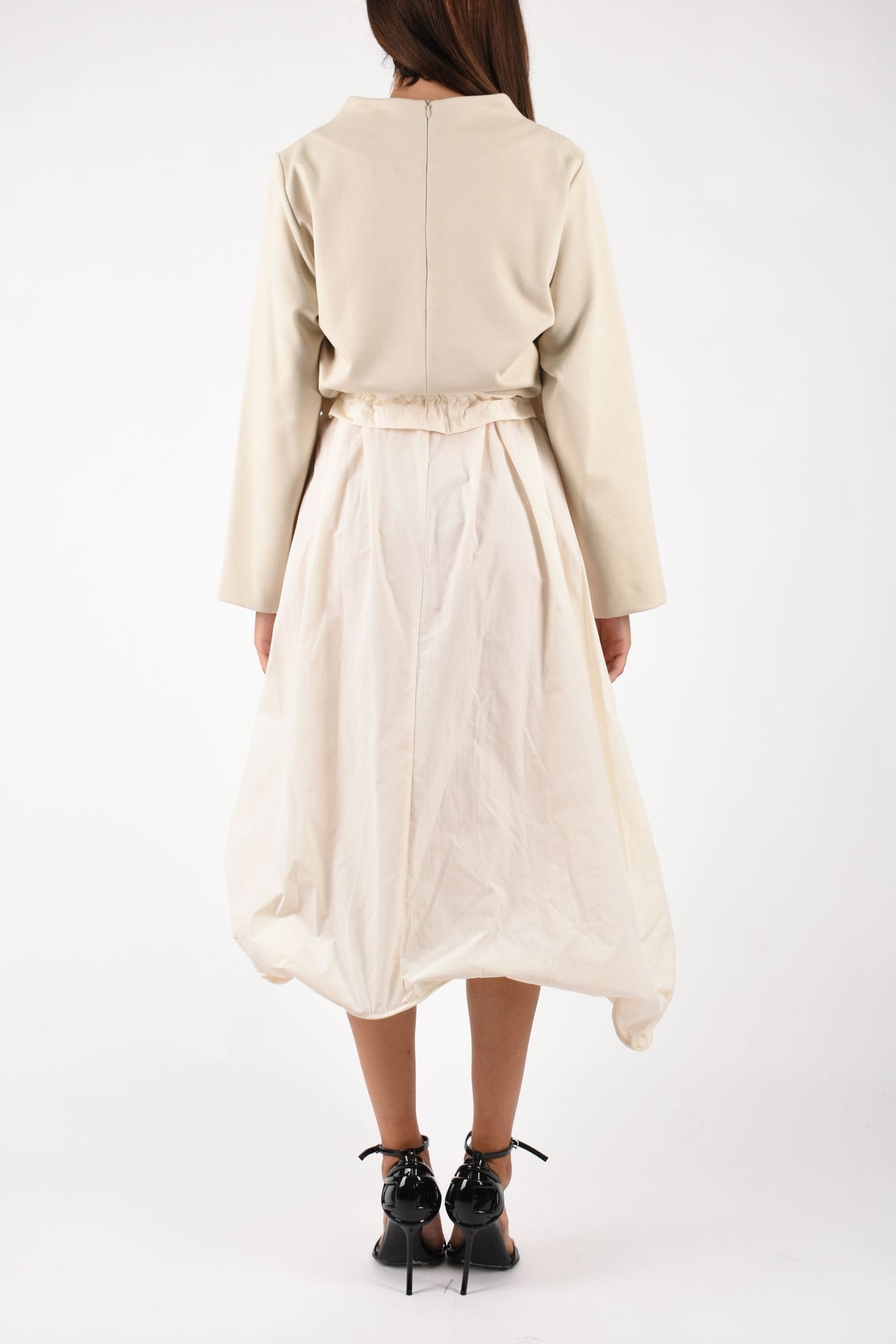 ABITO LUNGO IN TAFFETA