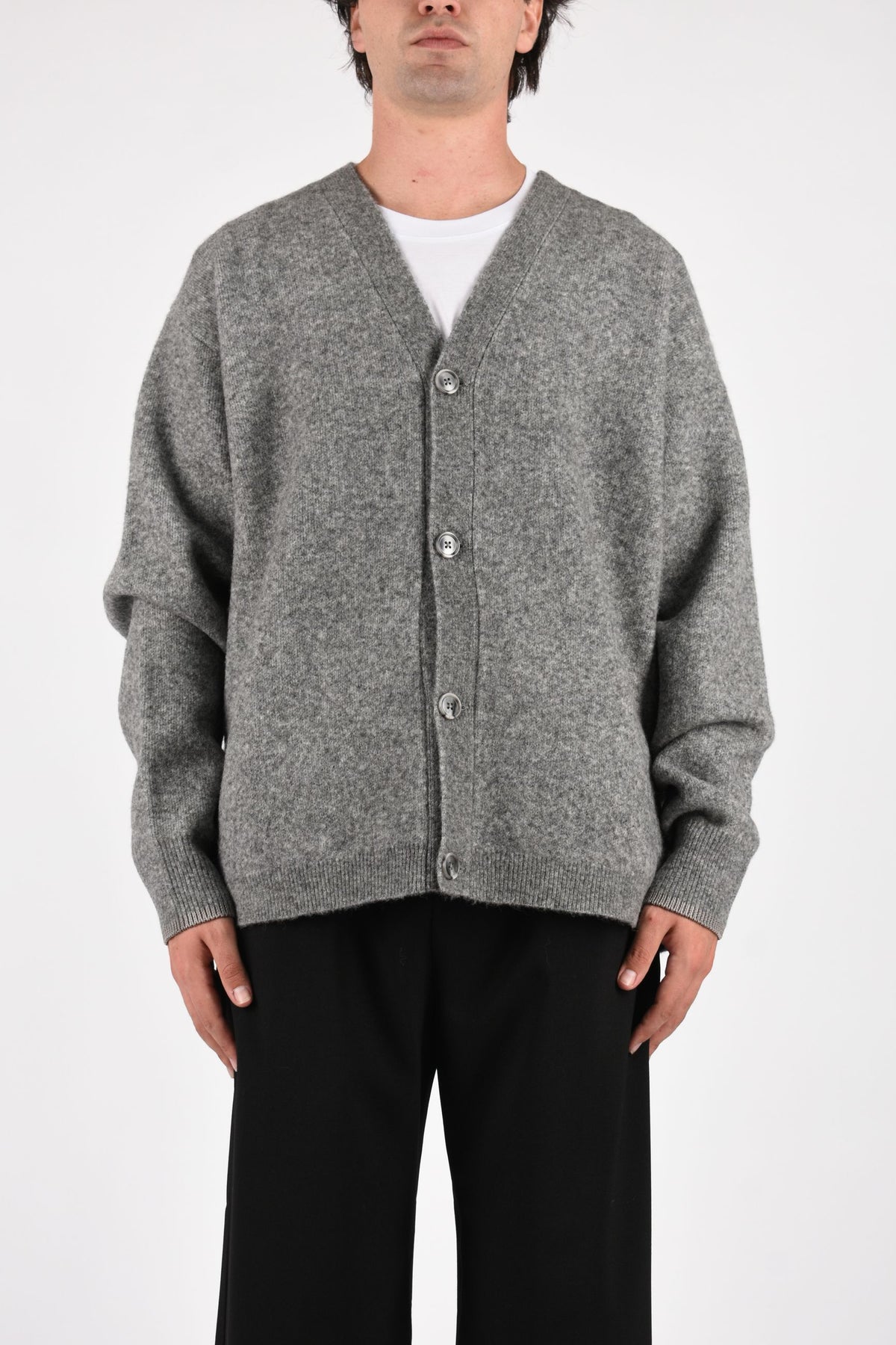 Cardigan in alpaca blend