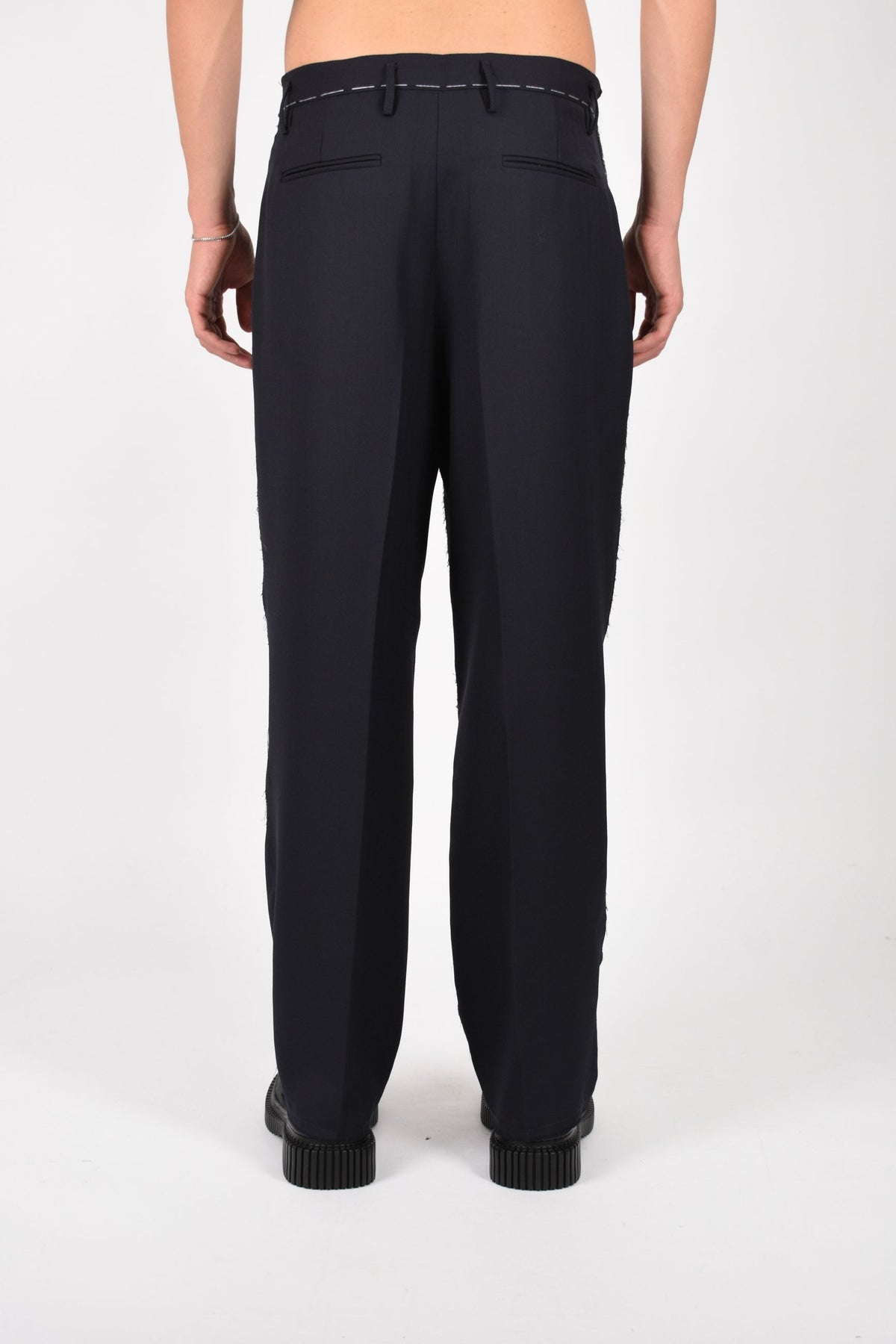 Pantaloni dallas in fresco lana 26F13