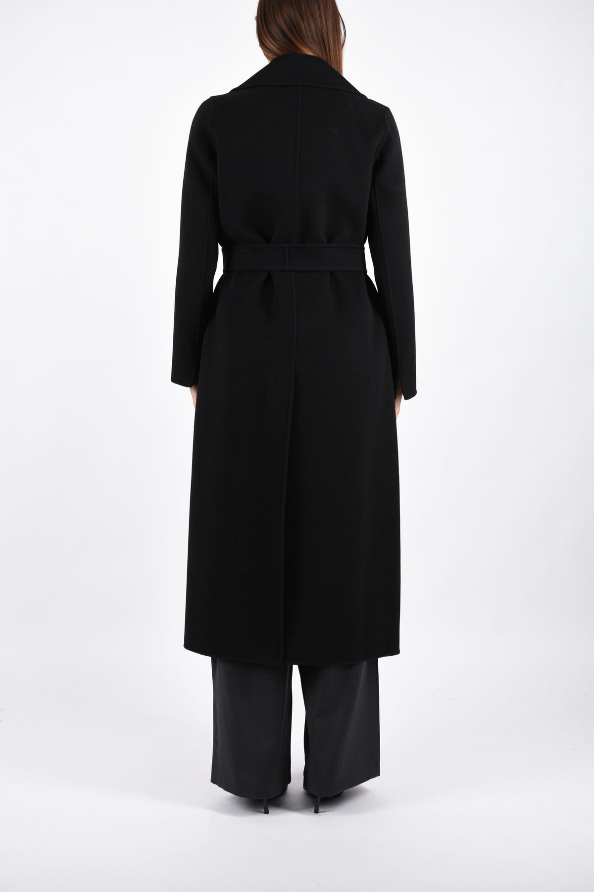 Cappotto a vestaglia in drap di lana POLDO 2629016073600