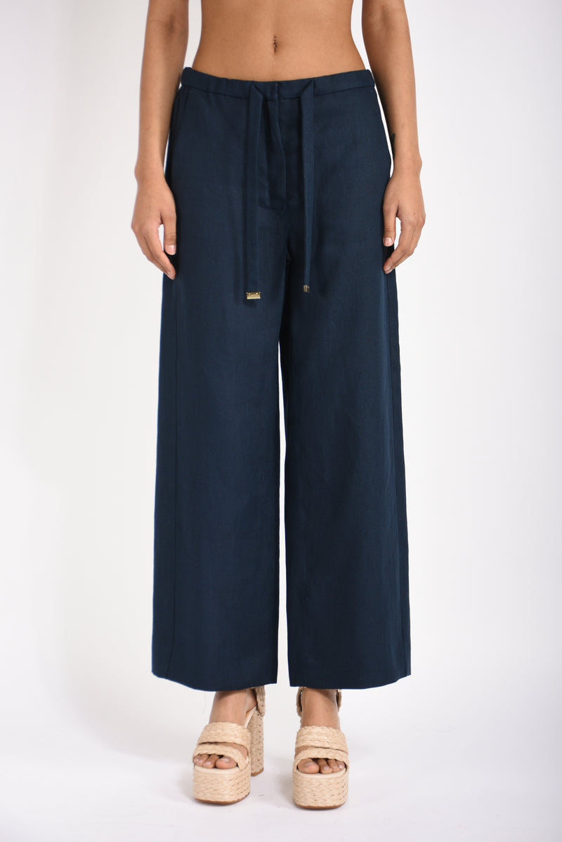 pantaloni in lino amedea