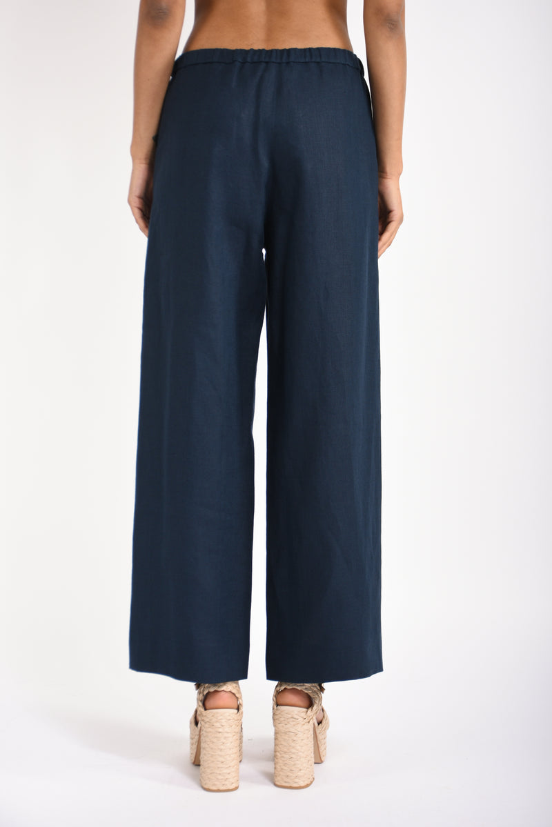 pantaloni in lino amedea