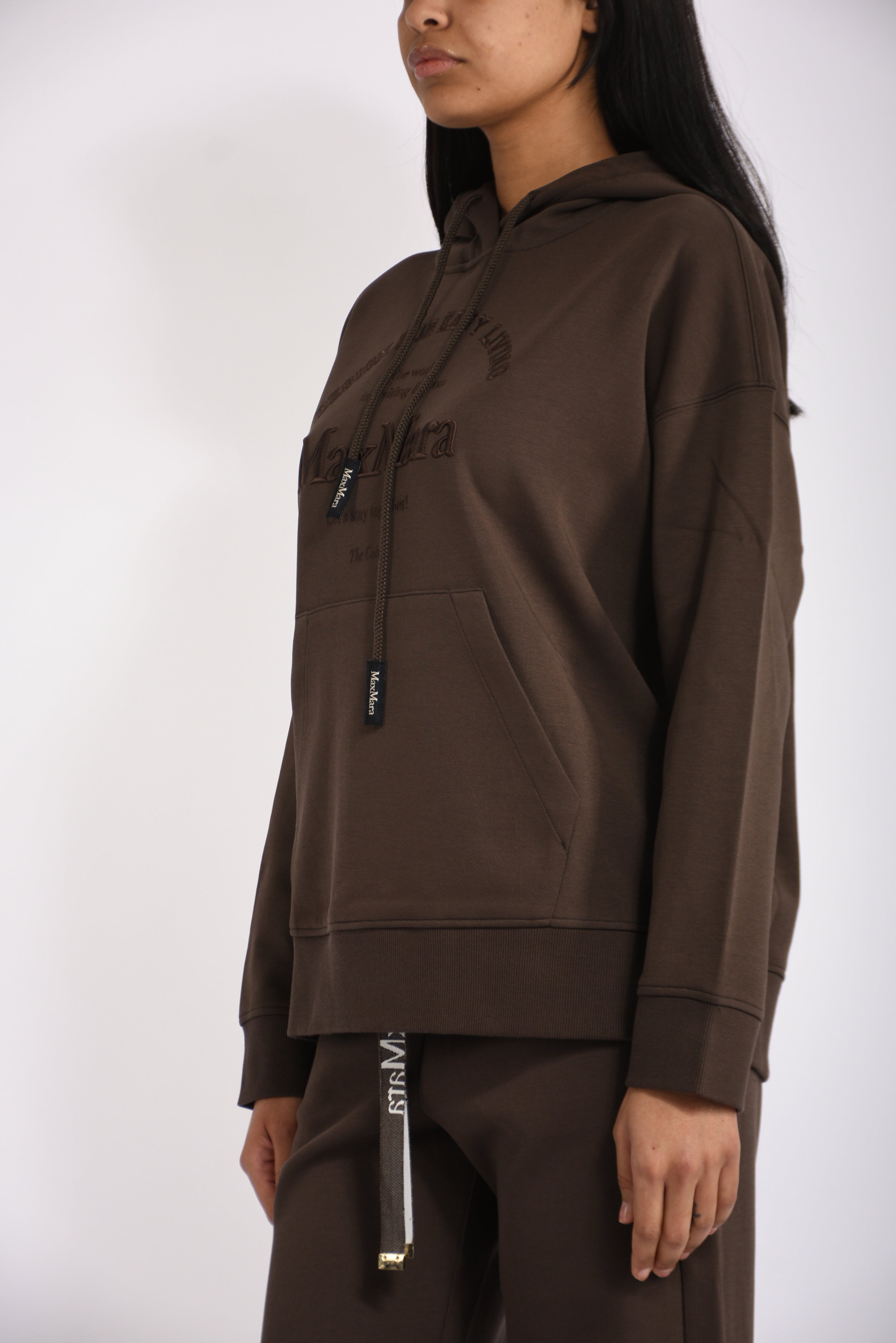 Felpa in jersey di cotone tecnico andrea