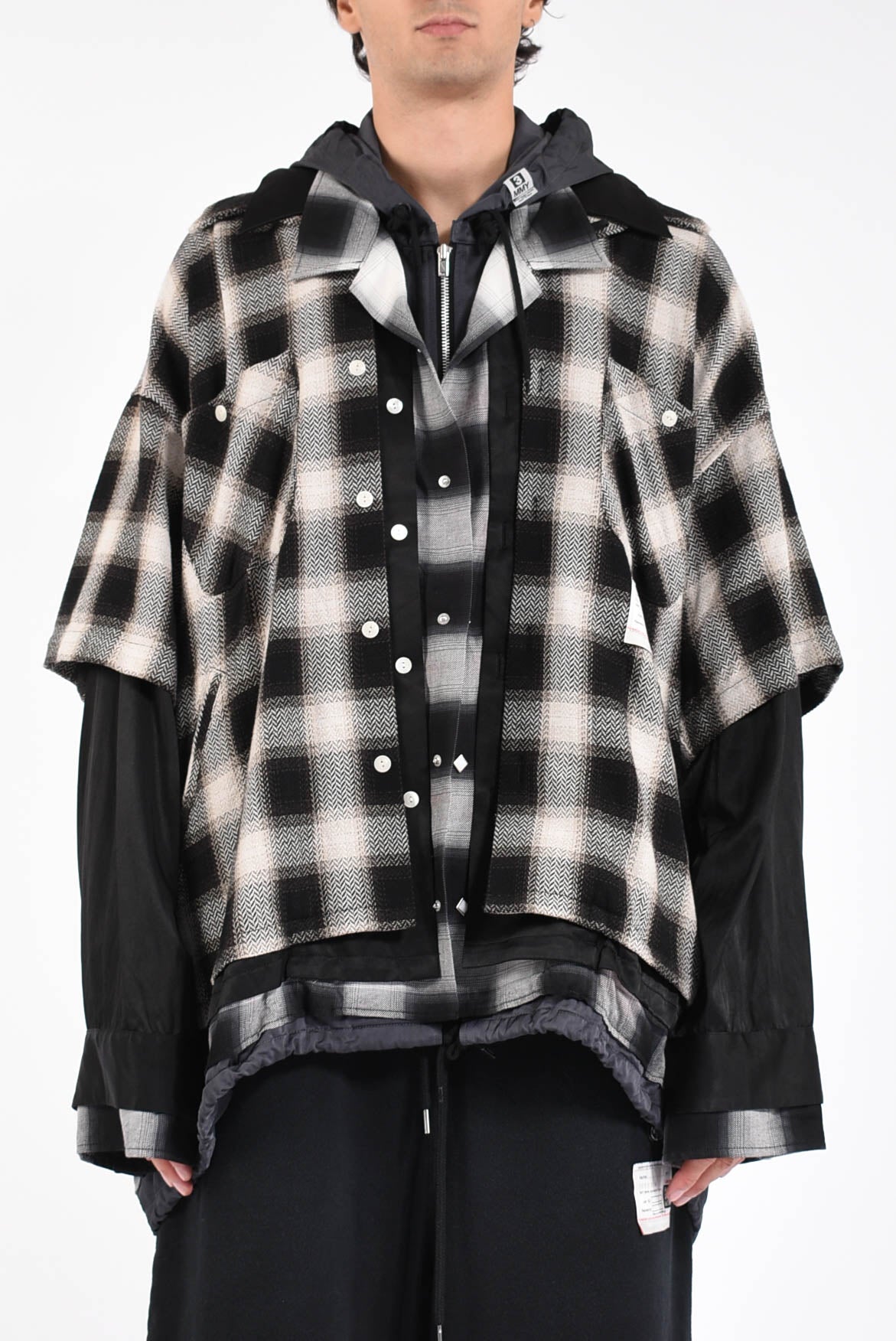 Camicia in cotone doppiata