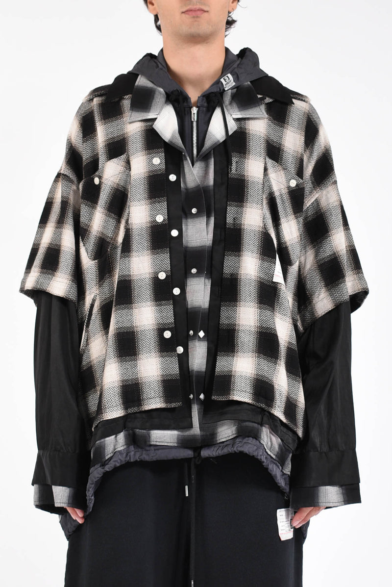 Camicia in cotone doppiata