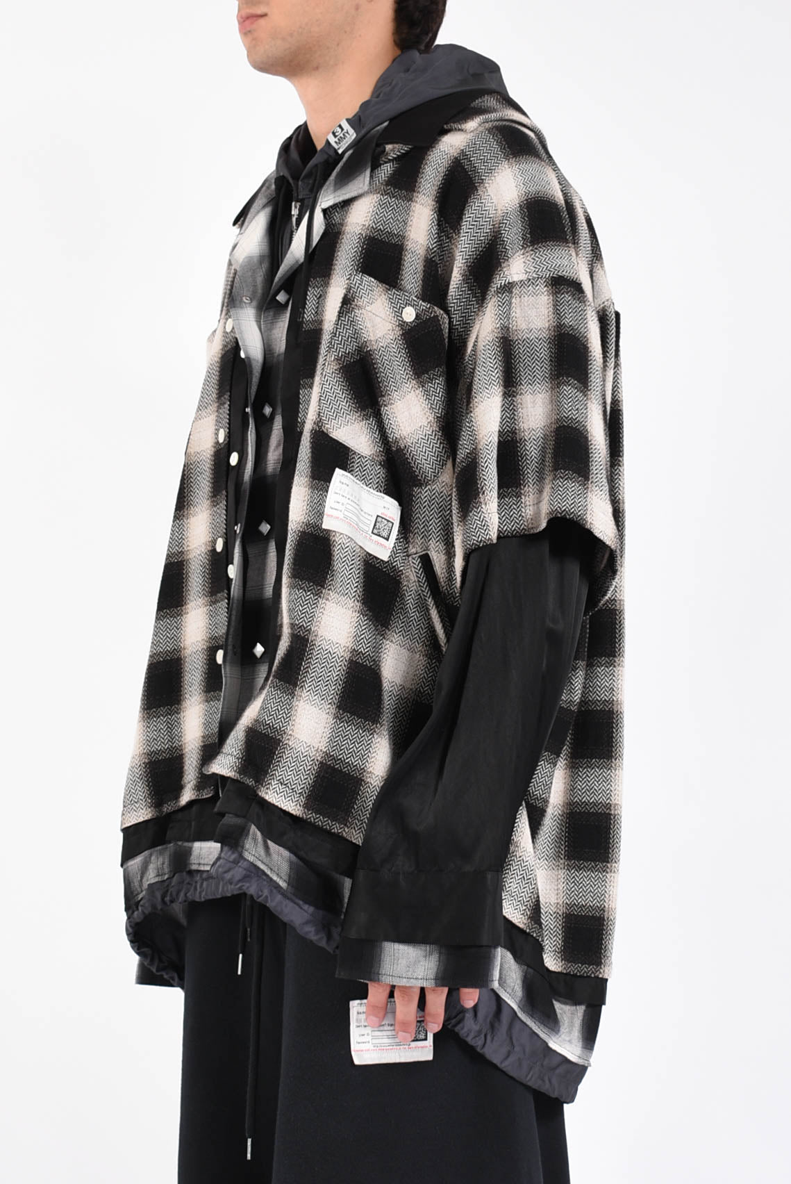 Camicia in cotone doppiata