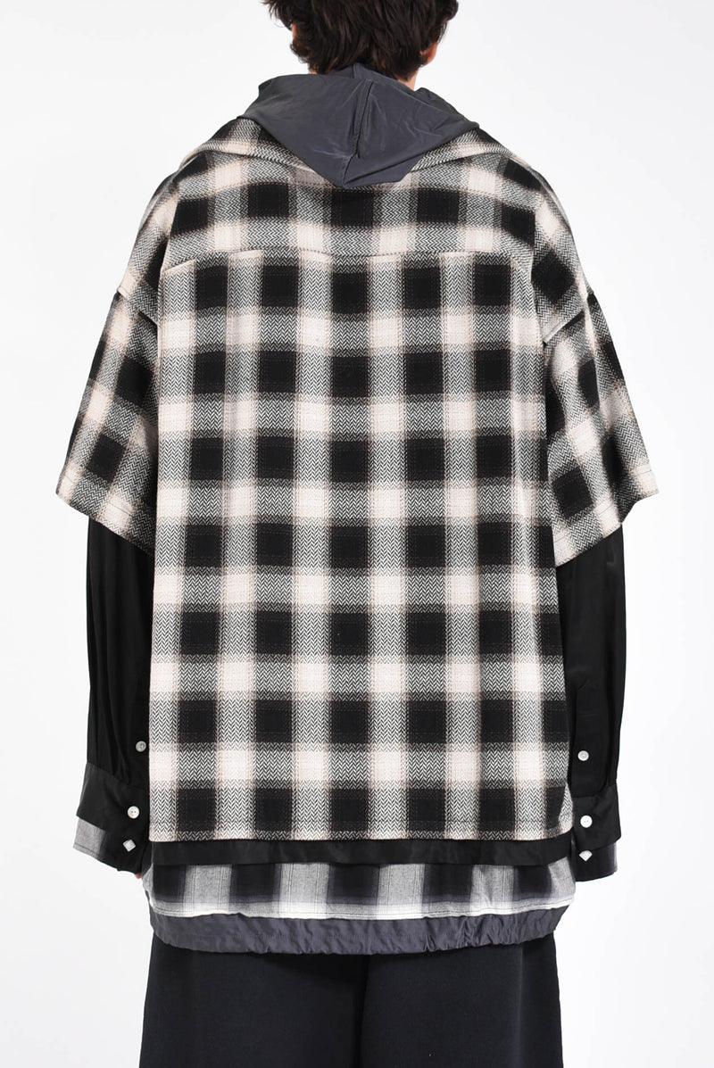 Camicia in cotone doppiata