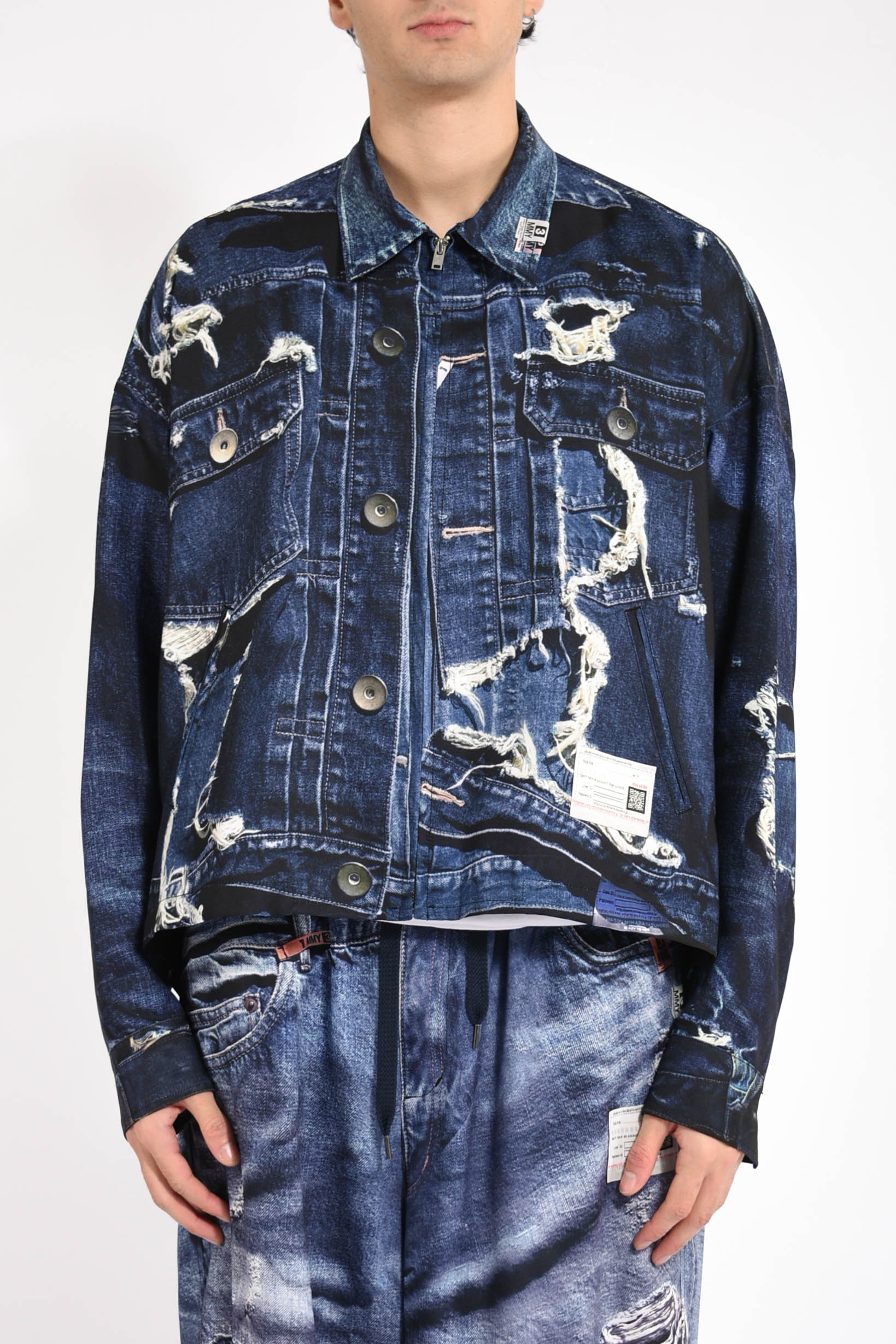 giubbino all over printed