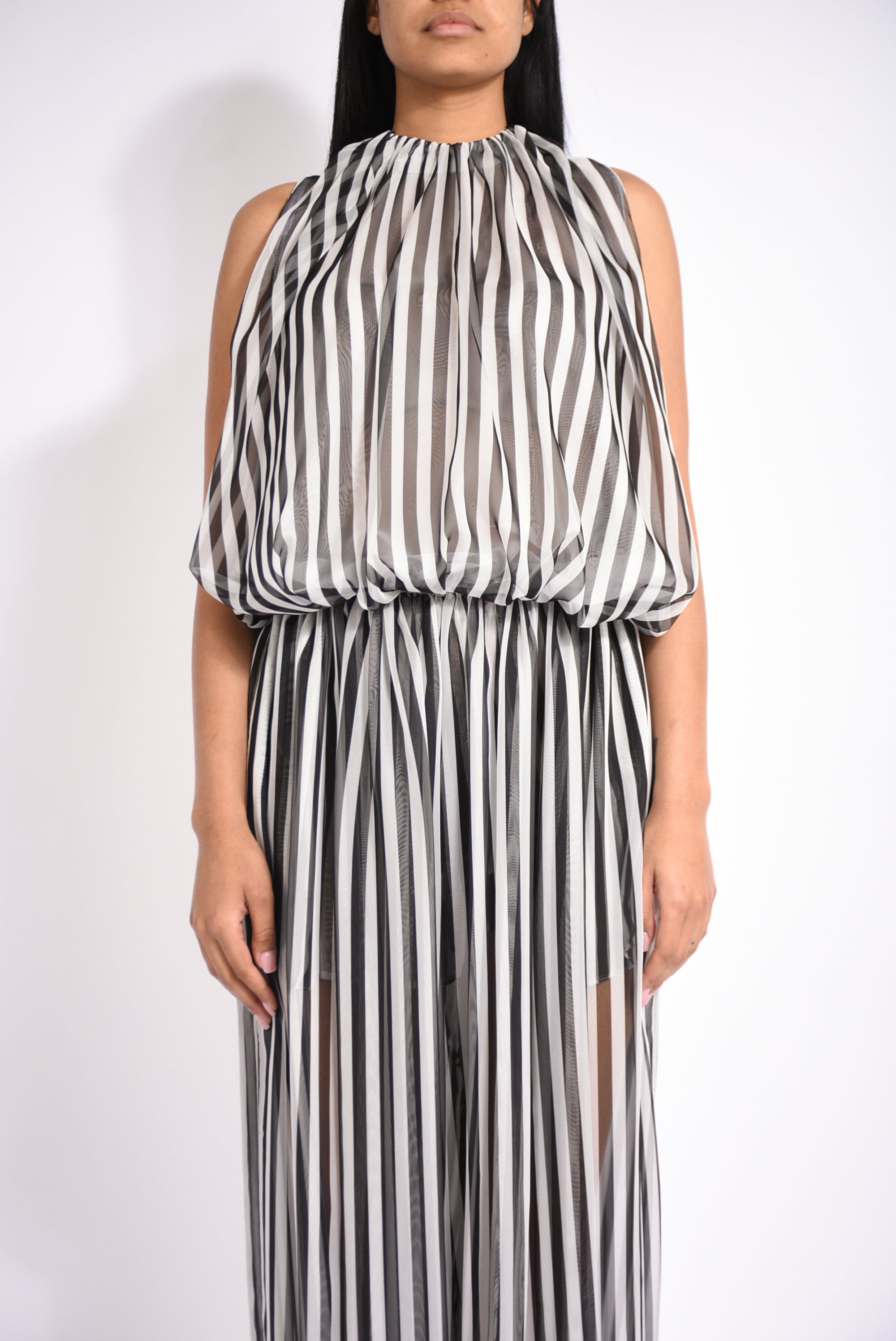 top a palloncino in chiffon